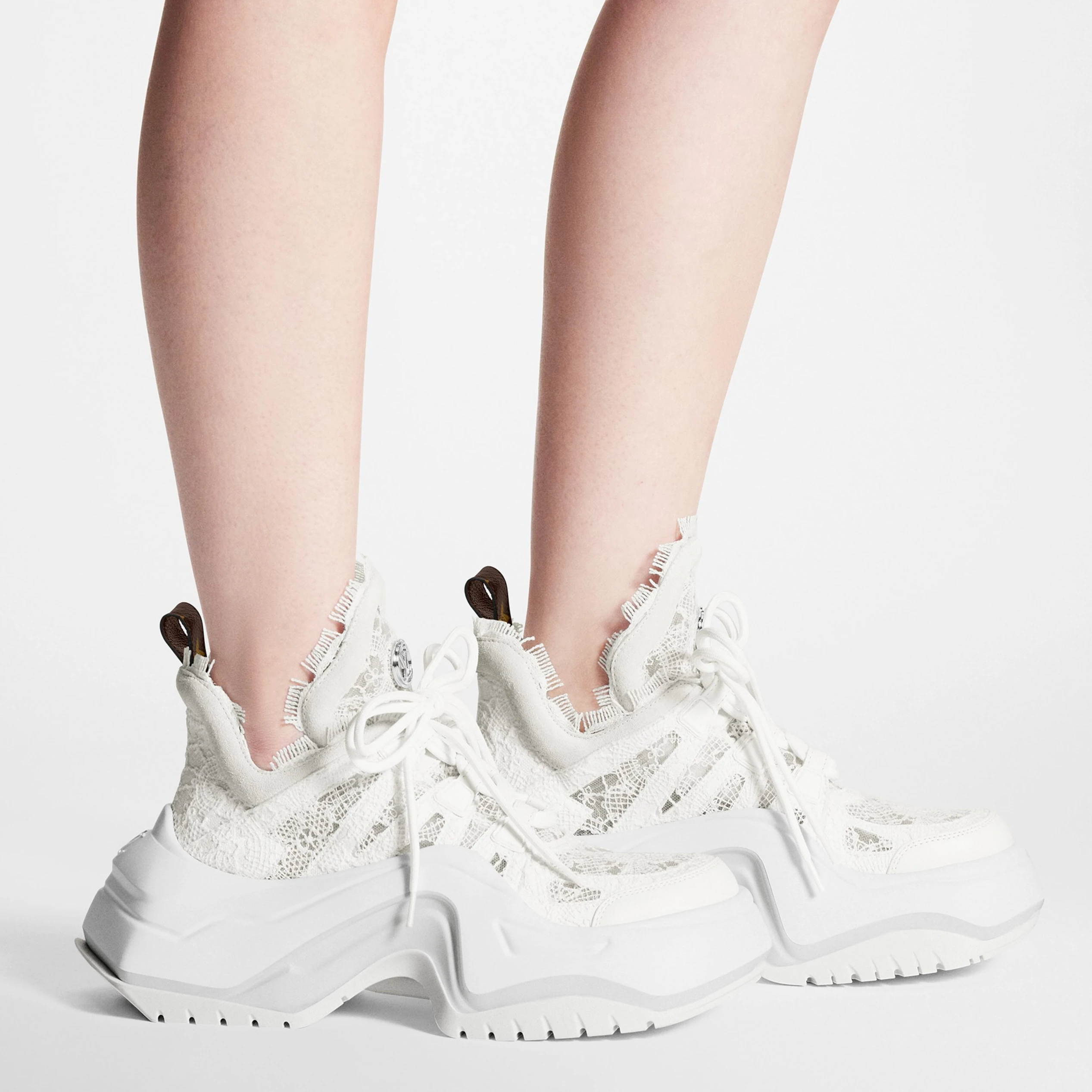 Mythick Louis Vuitton LV Archlight 2.0 Platform Sneaker White 1ABI4A