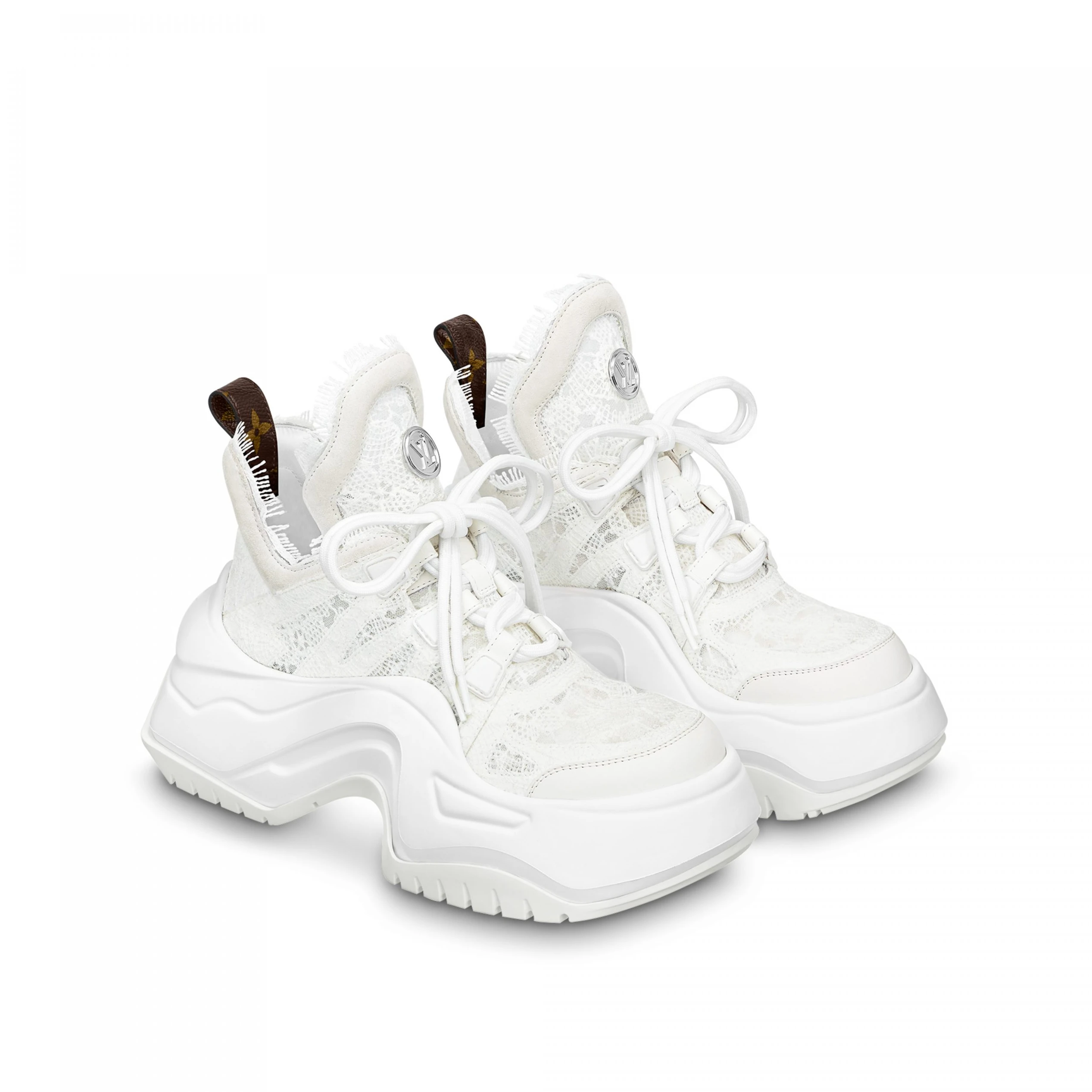Mythick Louis Vuitton LV Archlight 2.0 Platform Sneaker White 1ABI4A