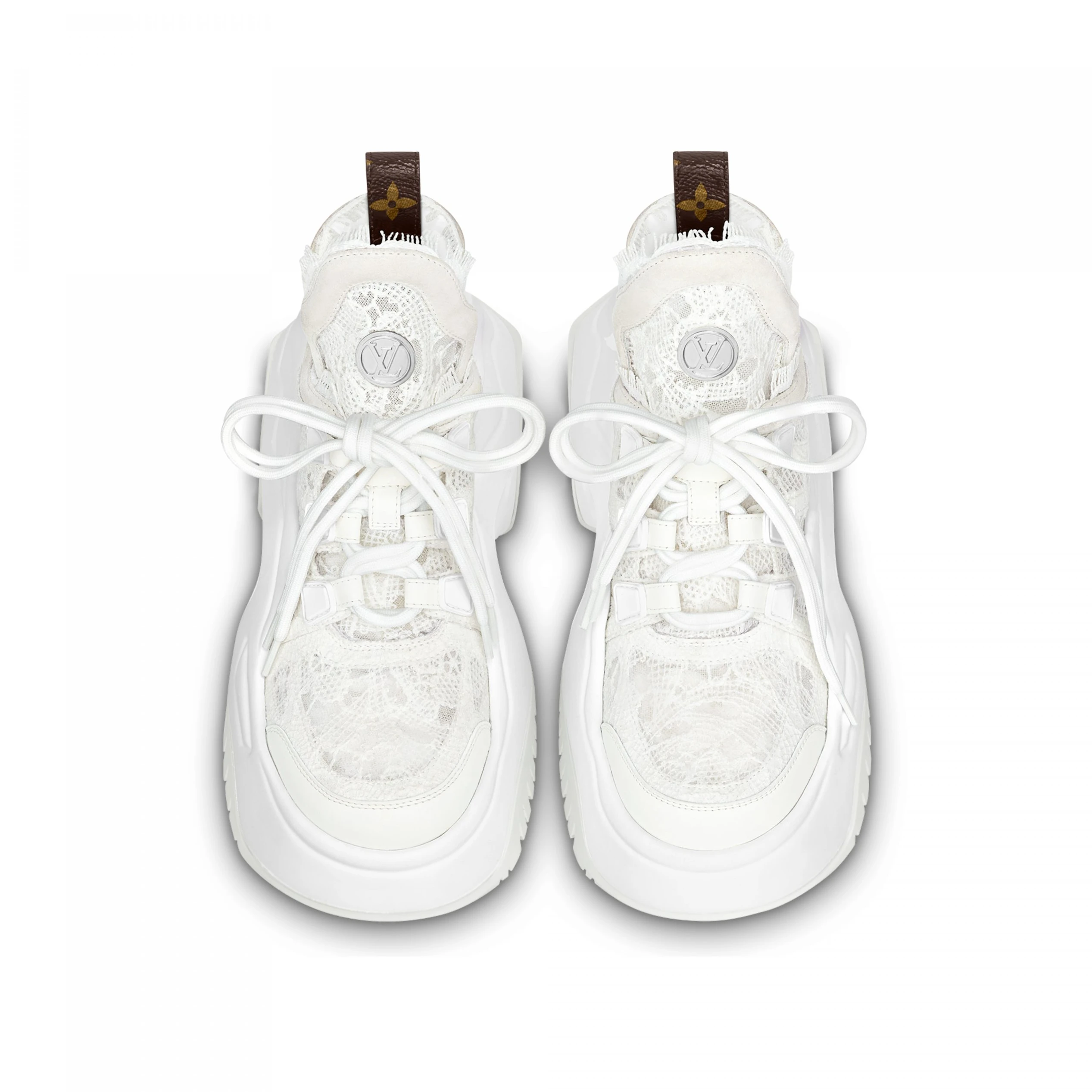 Mythick Louis Vuitton LV Archlight 2.0 Platform Sneaker White 1ABI4A