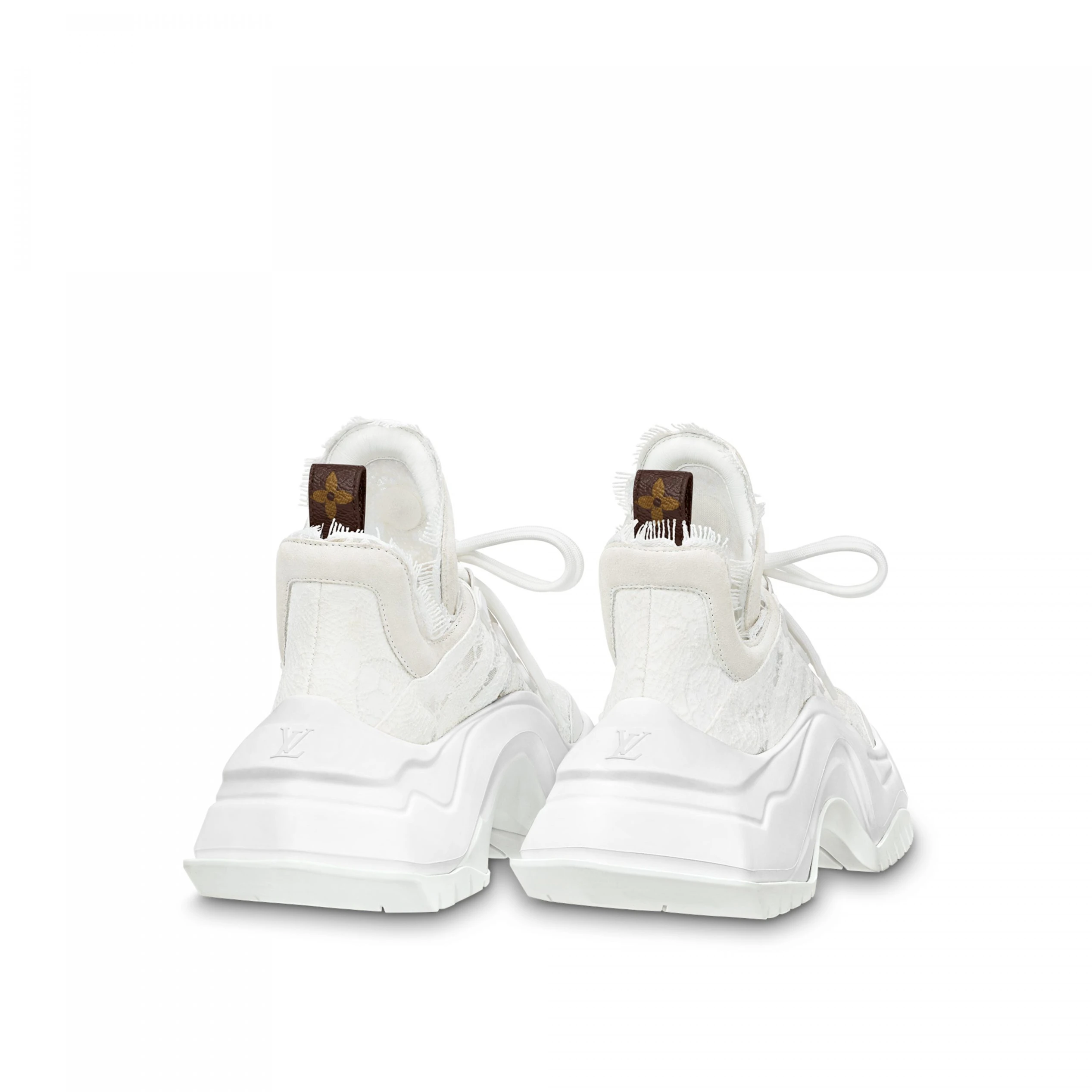 Mythick Louis Vuitton LV Archlight 2.0 Platform Sneaker White 1ABI4A