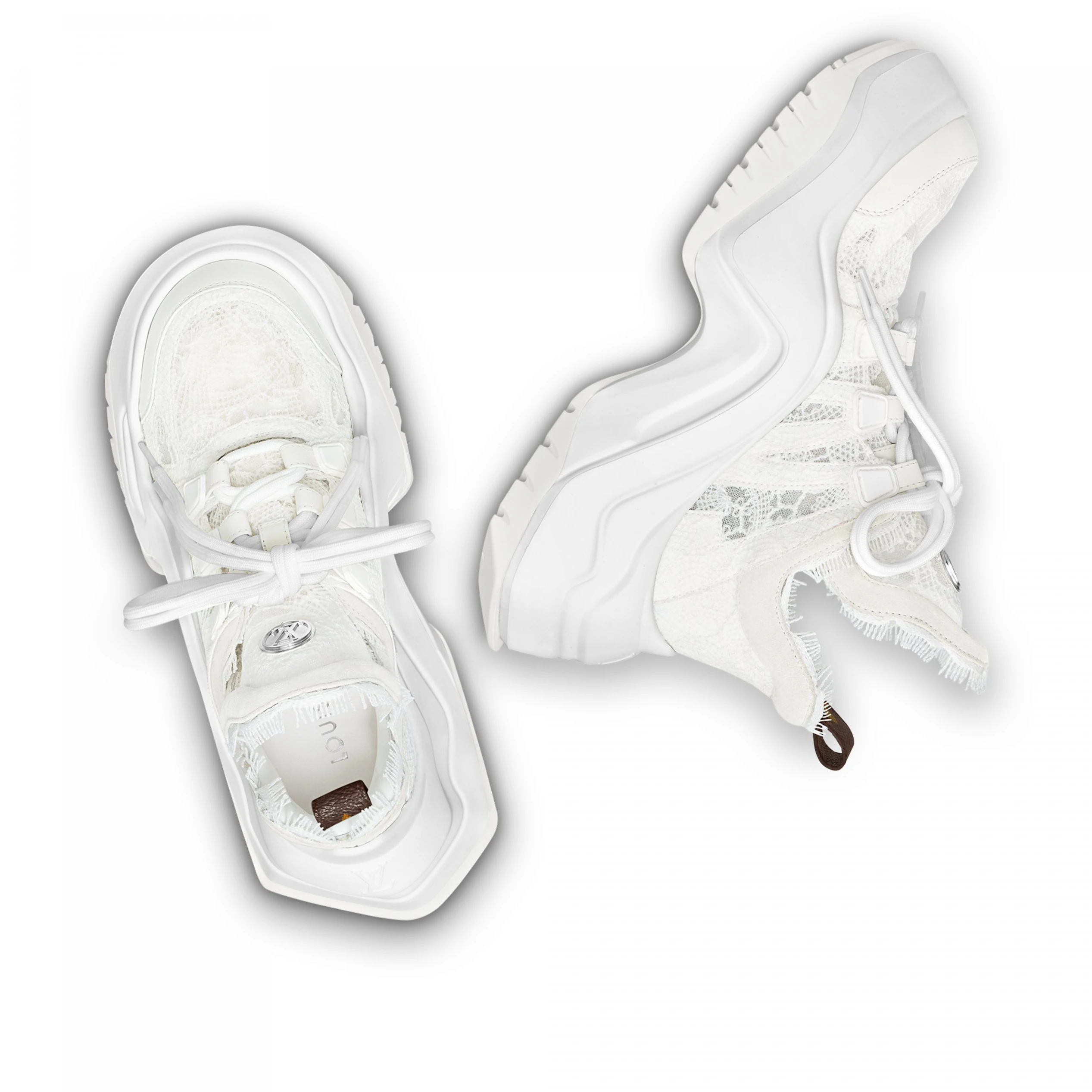 Mythick Louis Vuitton LV Archlight 2.0 Platform Sneaker White 1ABI4A