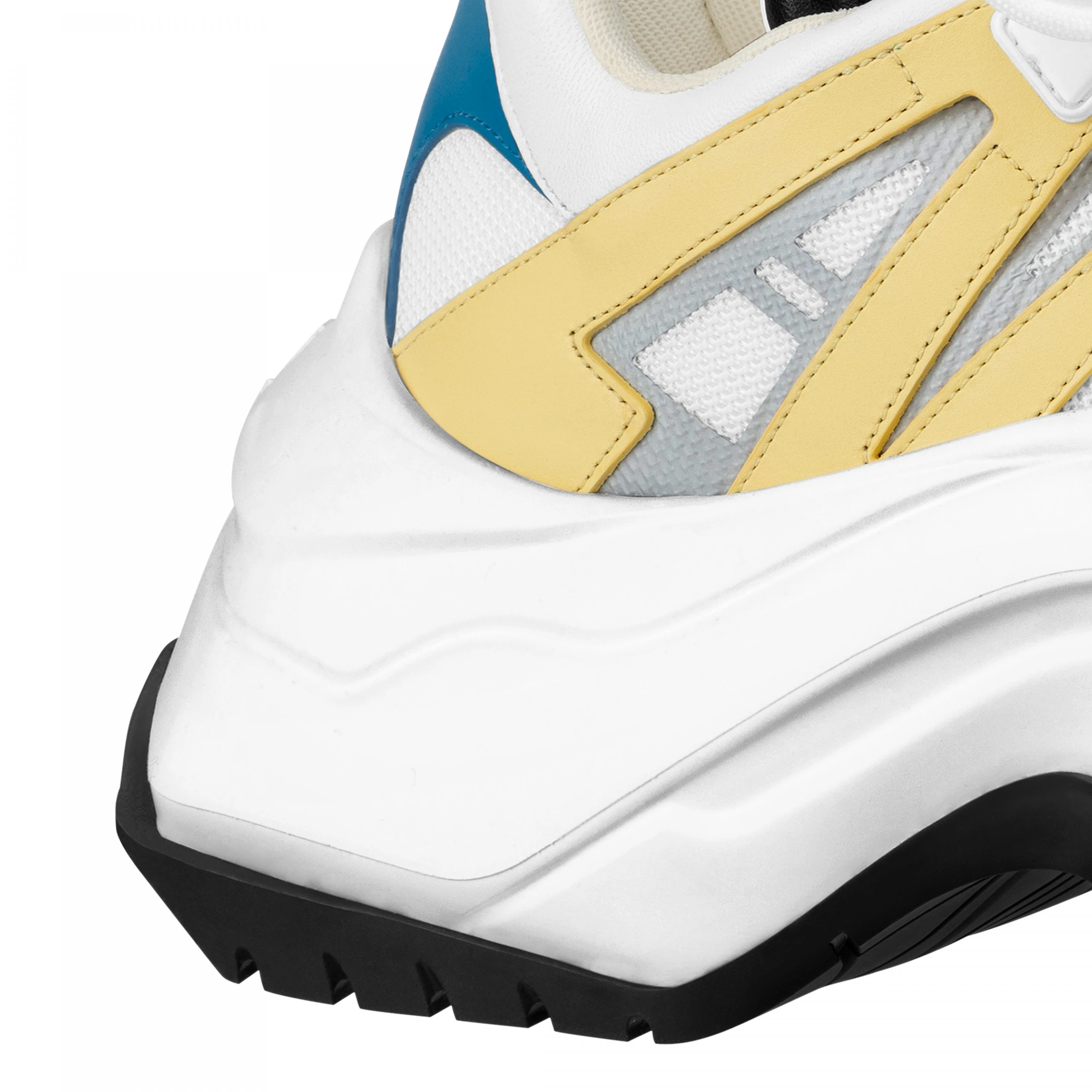 Replica bag Louis Vuitton LV Archlight 2.0 Platform Sneaker White Yellow 1ABIIE