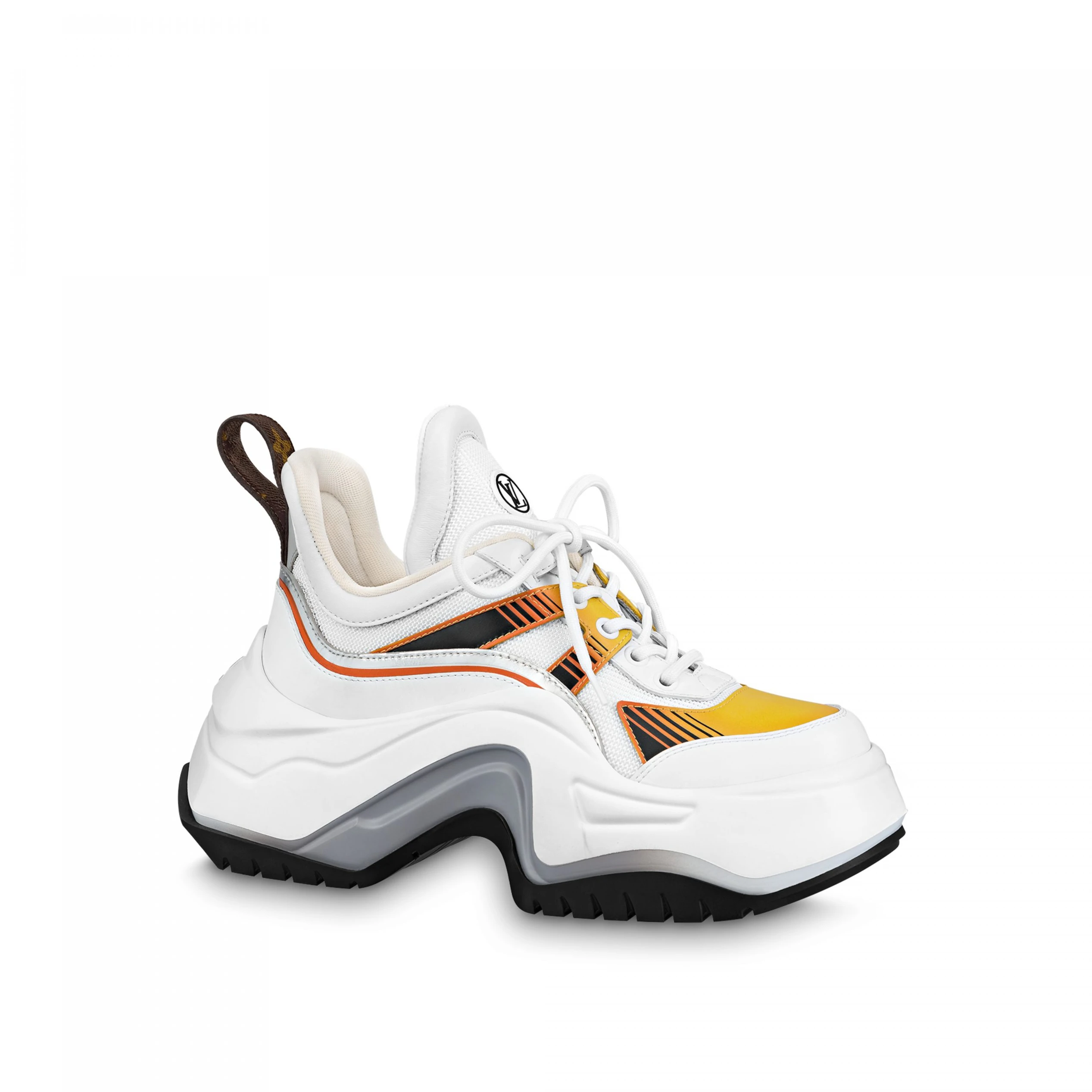 Replica bags lv Louis Vuitton LV Archlight 2.0 Sneaker Platform Orange 1ABHZZ