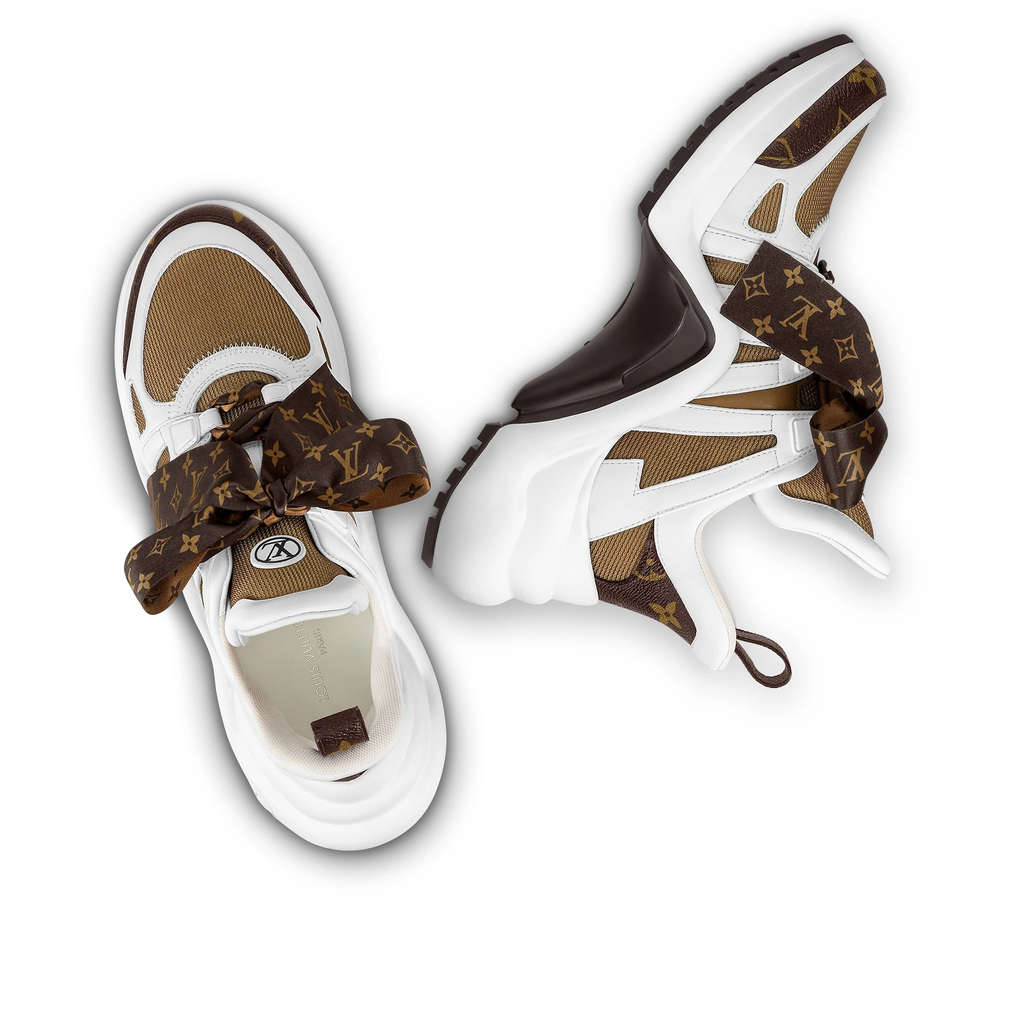 Mythick Louis Vuitton LV Archlight Trainers Cacao Brown 1AACQG