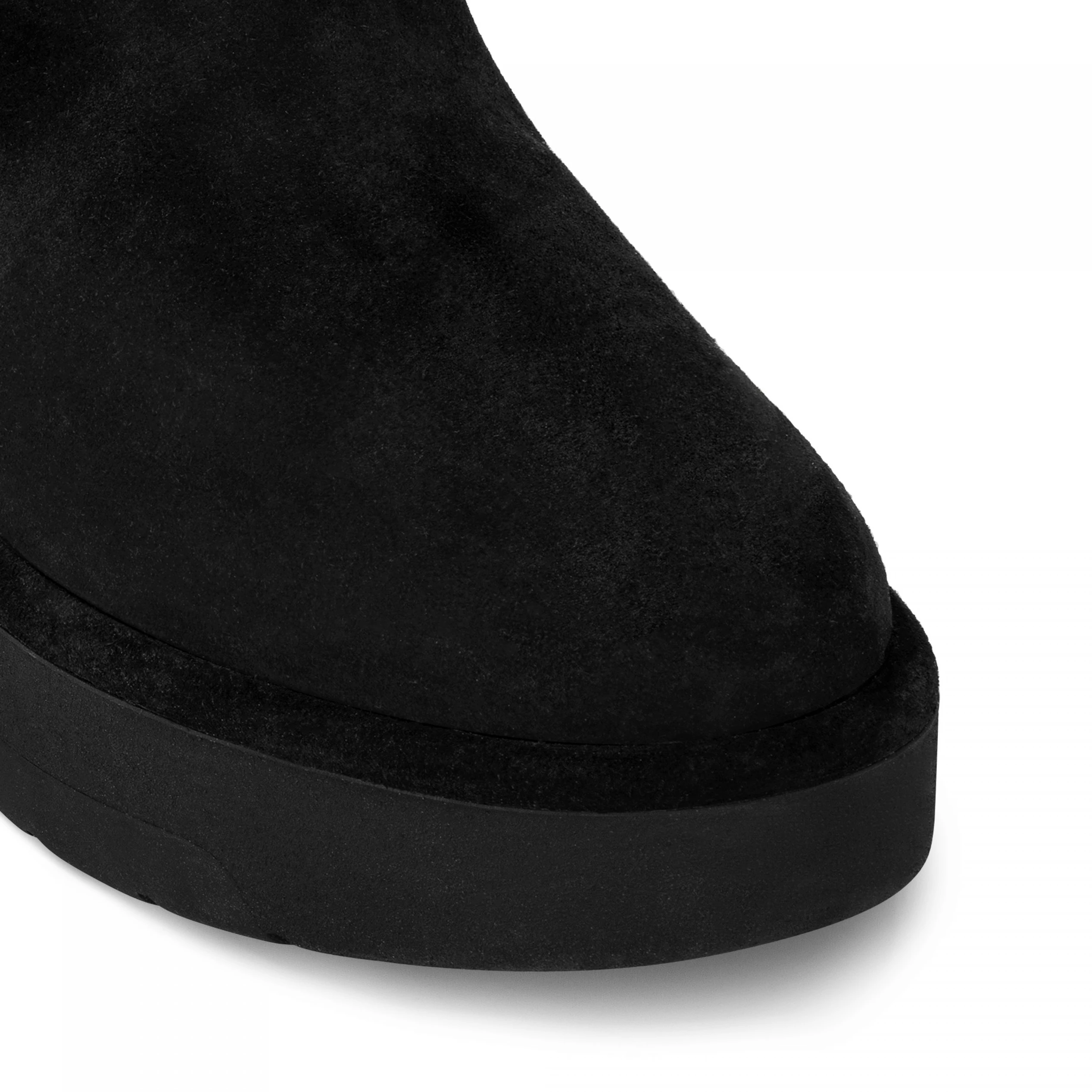 Replica bags Louis Vuitton LV SKI Aspen Platform Ankle Boot Black 1AC78P