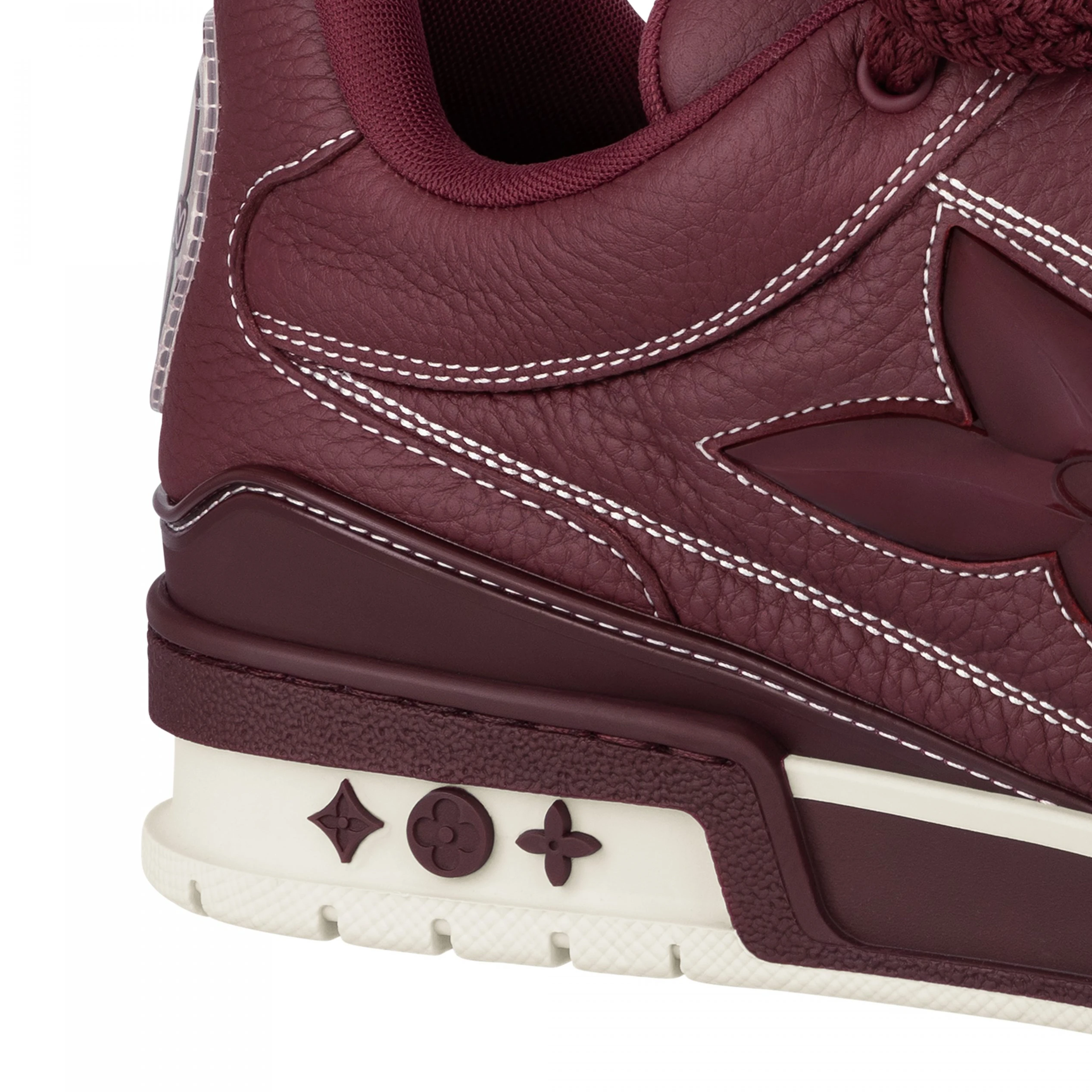 Replica bags Louis Vuitton LV Skate Sneaker Bordeaux Red 1ABZ6N