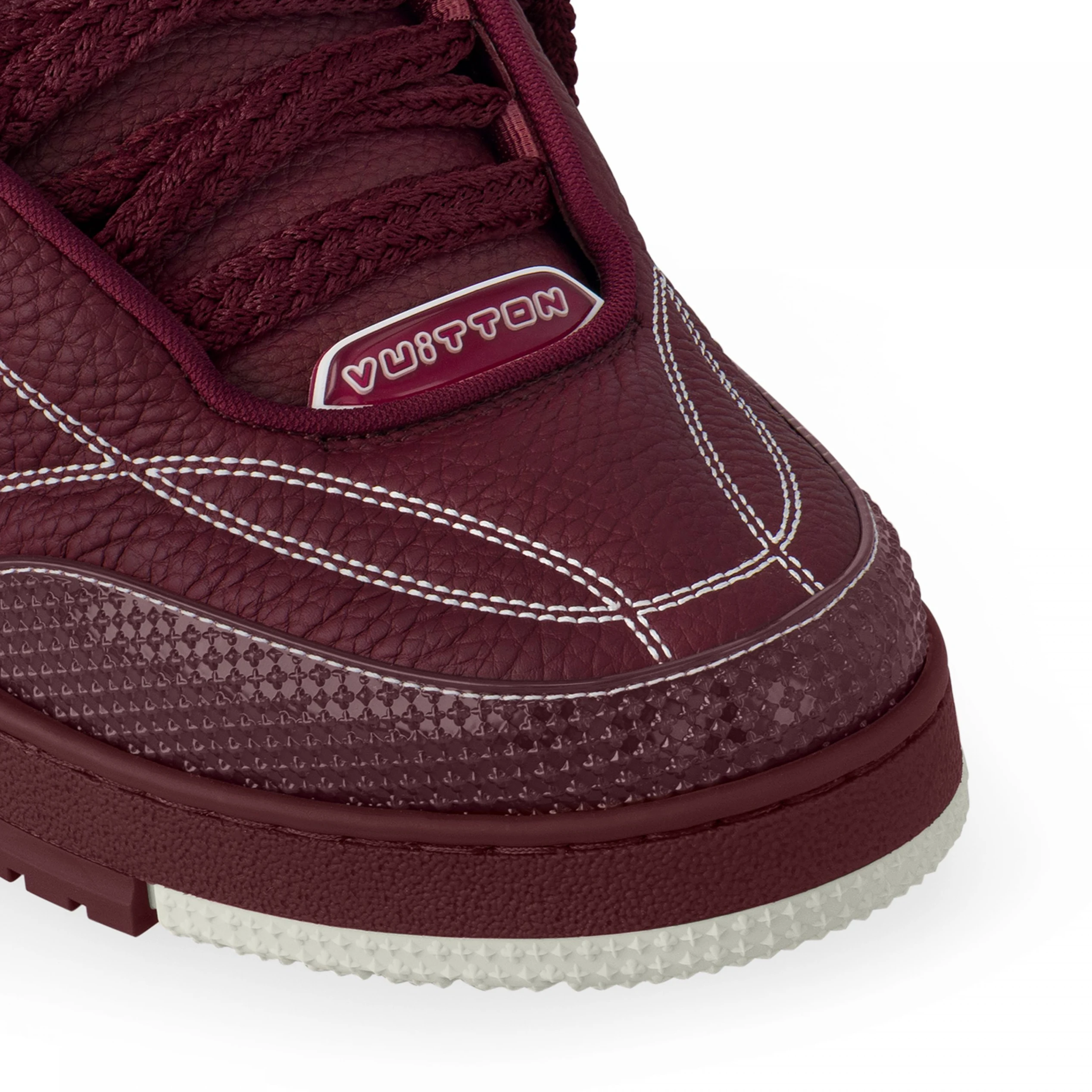 Replica bags Louis Vuitton LV Skate Sneaker Bordeaux Red 1ABZ6N