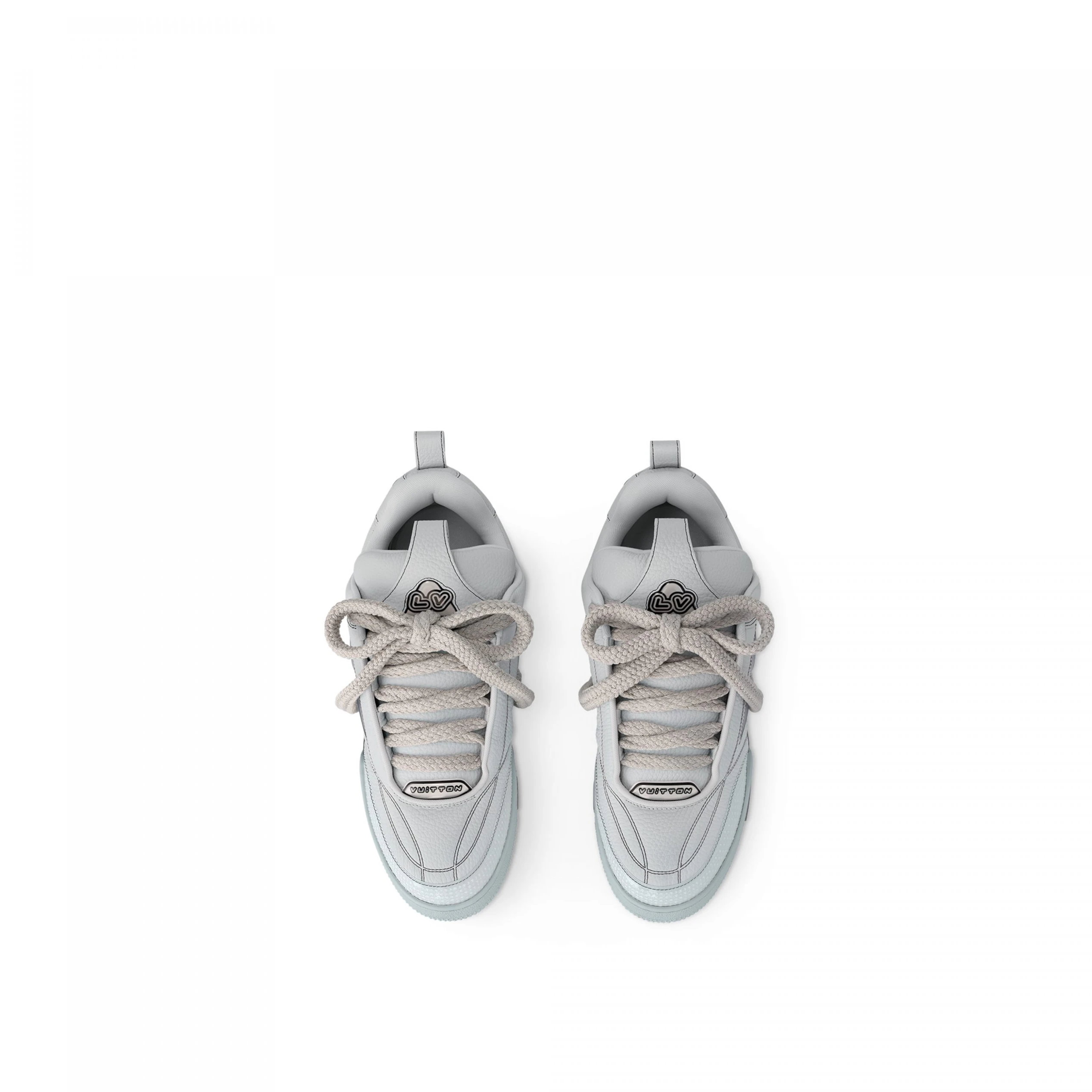 Top lv Louis Vuitton LV Skate Sneaker Grey 1ABZ63