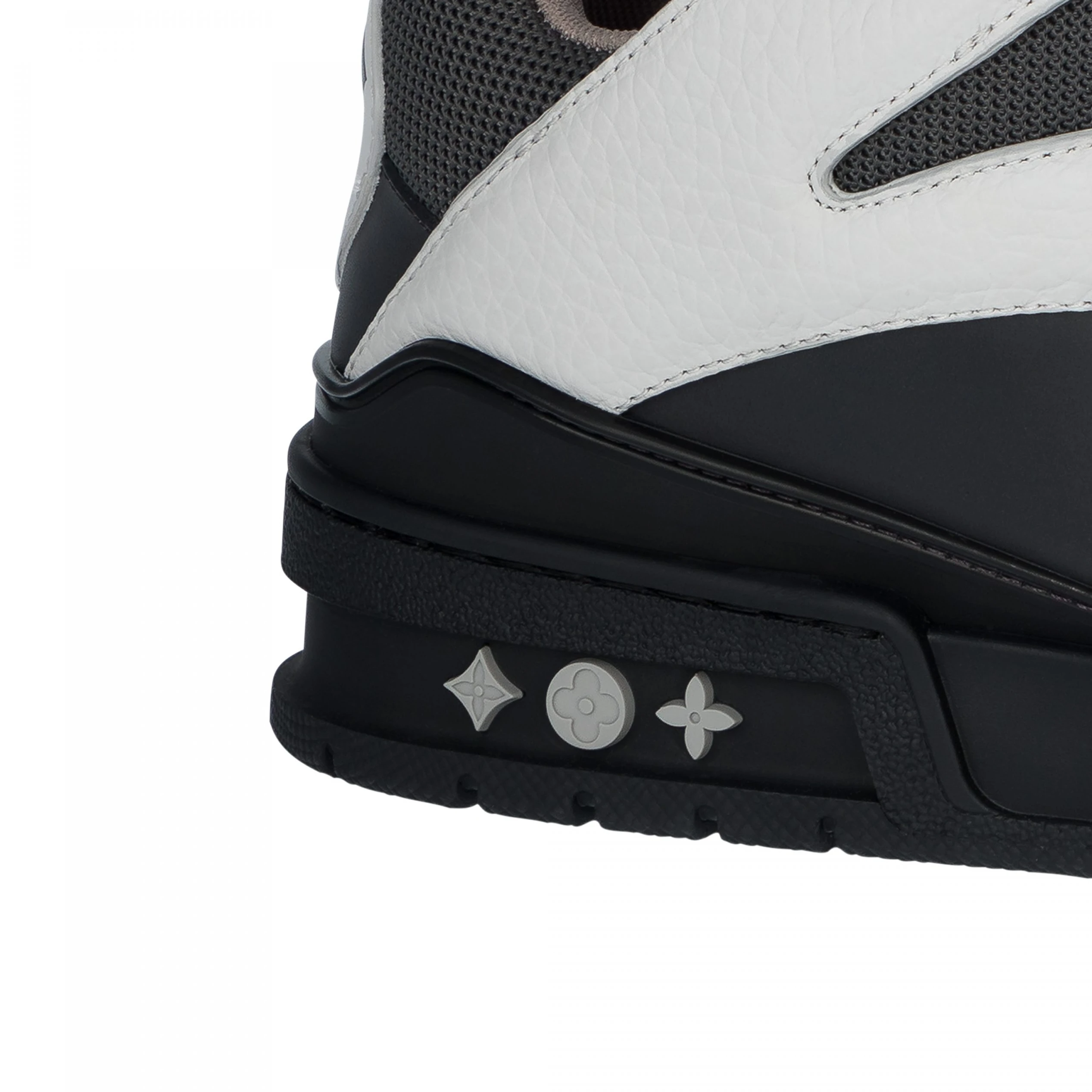 Top lv Louis Vuitton LV Skate Sneaker Monogram Flowers Anthracite Grey 1ABZ4D