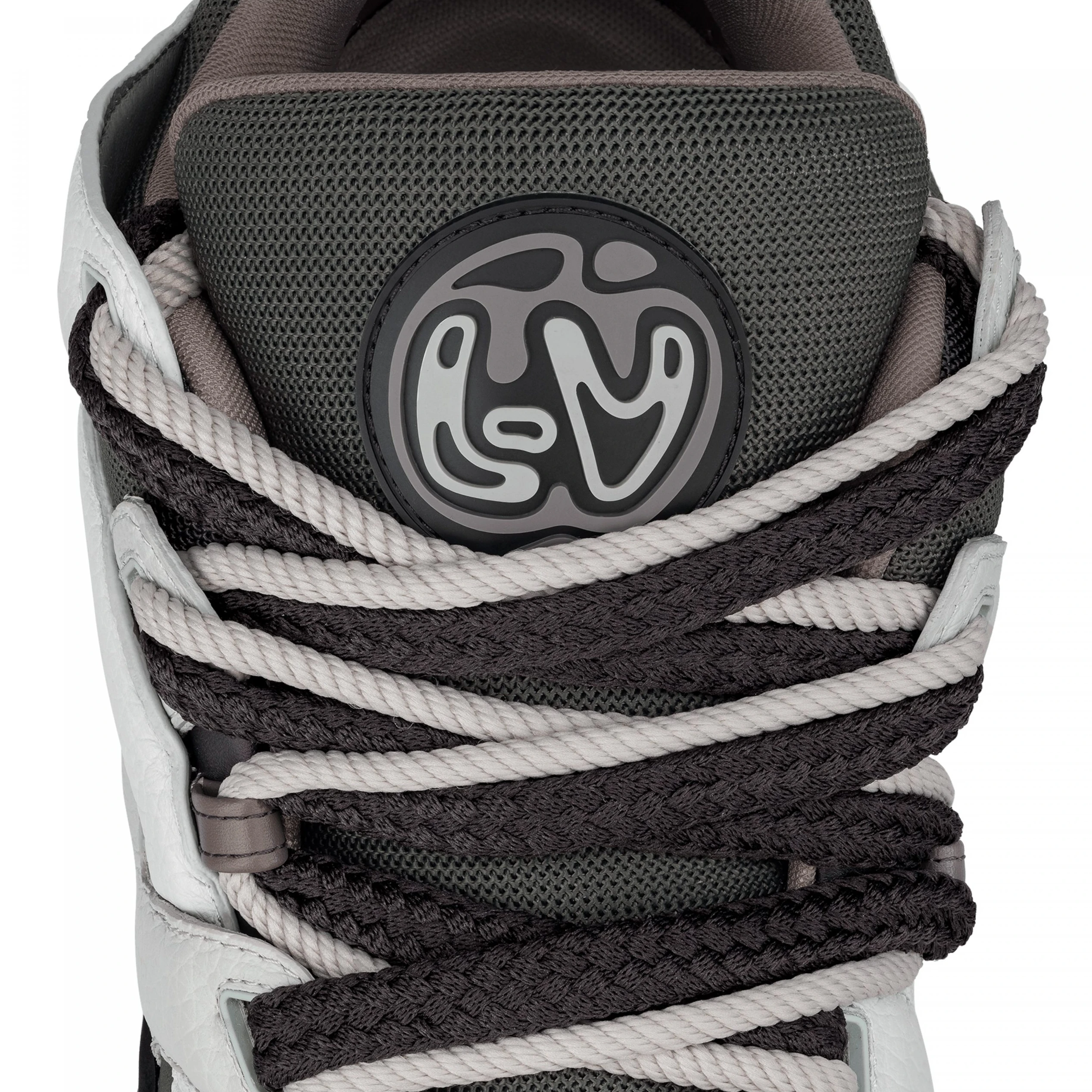 Top lv Louis Vuitton LV Skate Sneaker Monogram Flowers Anthracite Grey 1ABZ4D