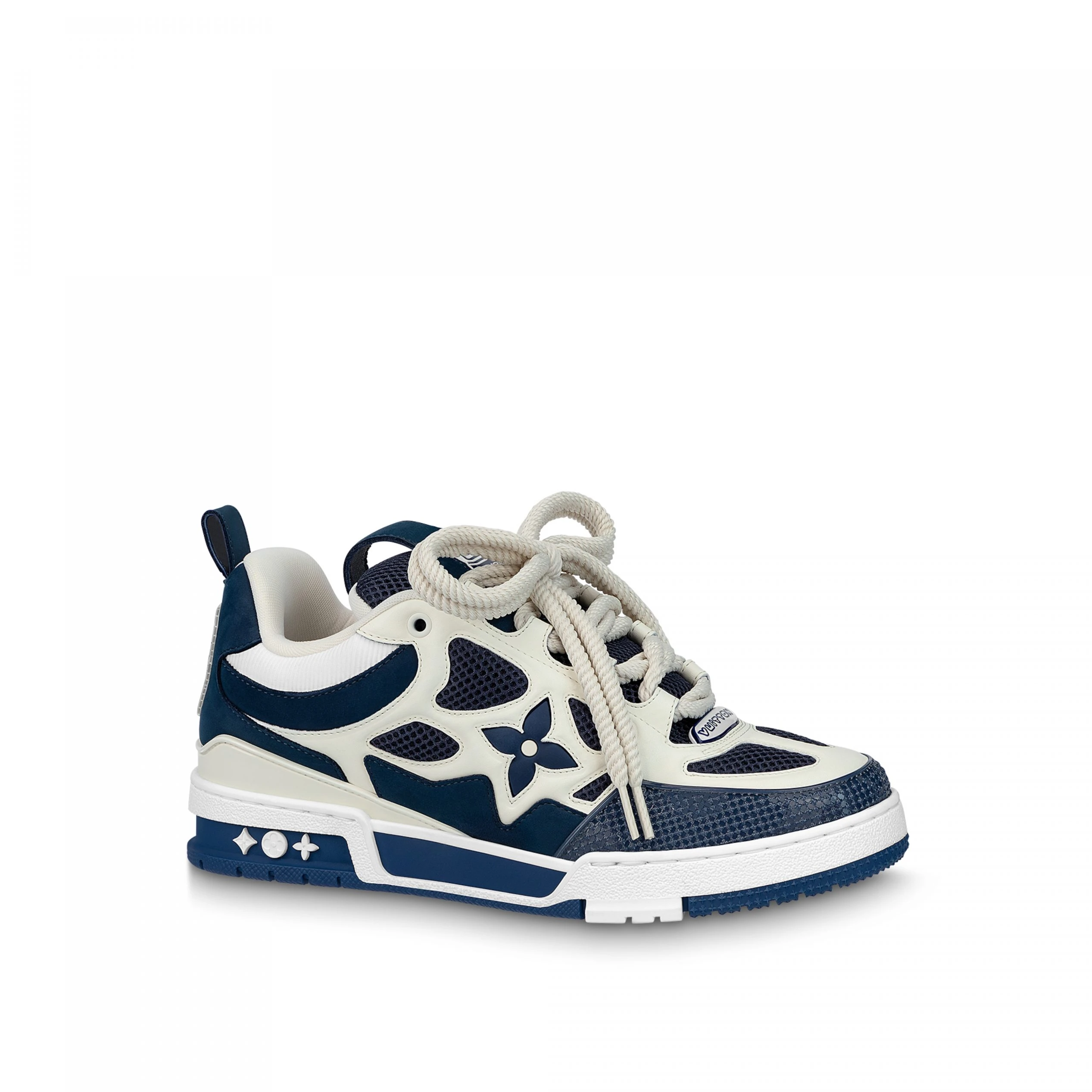 Replica bags Louis Vuitton LV Skate Sneaker Navy Blue Marine 1ACF1U
