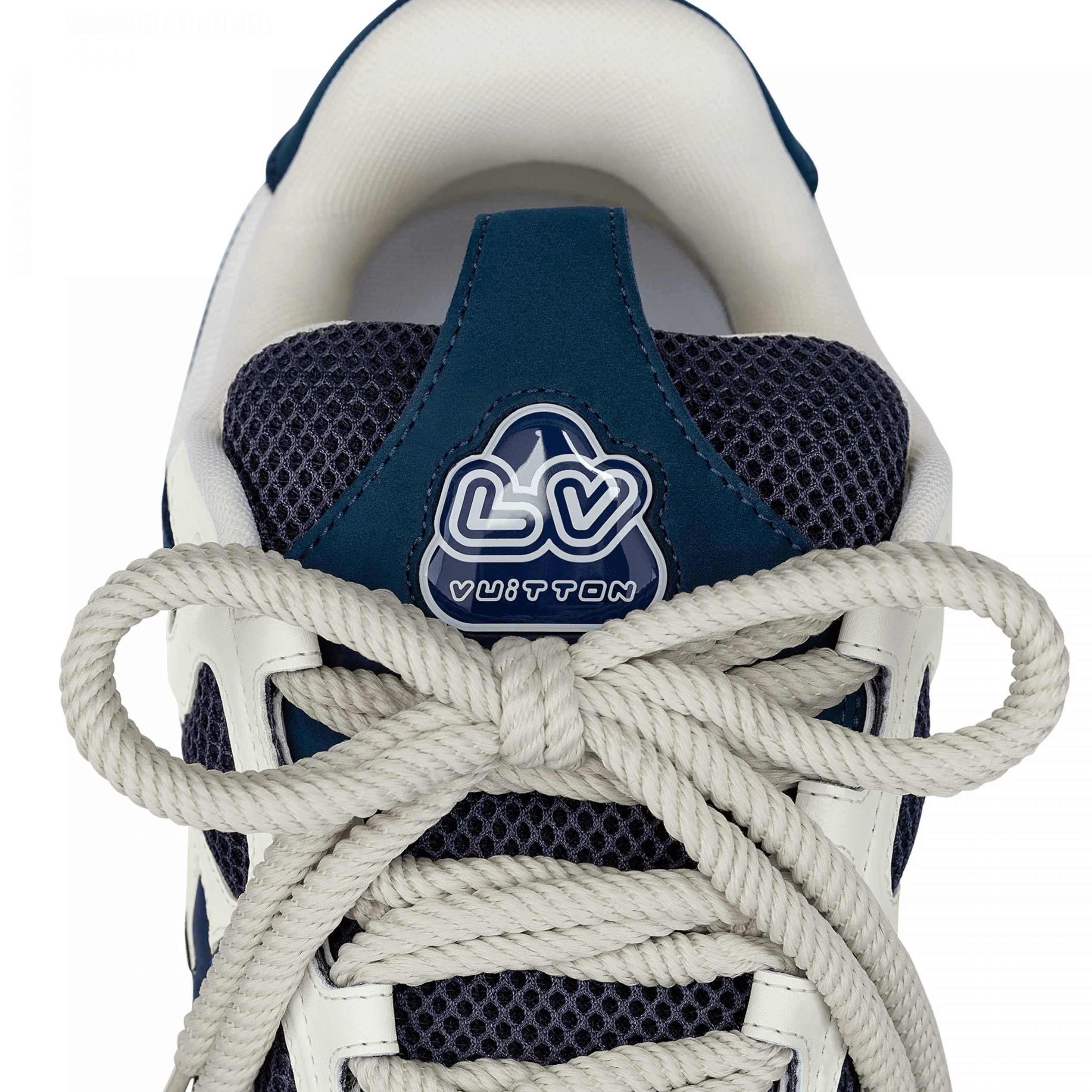 Replica bags Louis Vuitton LV Skate Sneaker Navy Blue Marine 1ACF1U