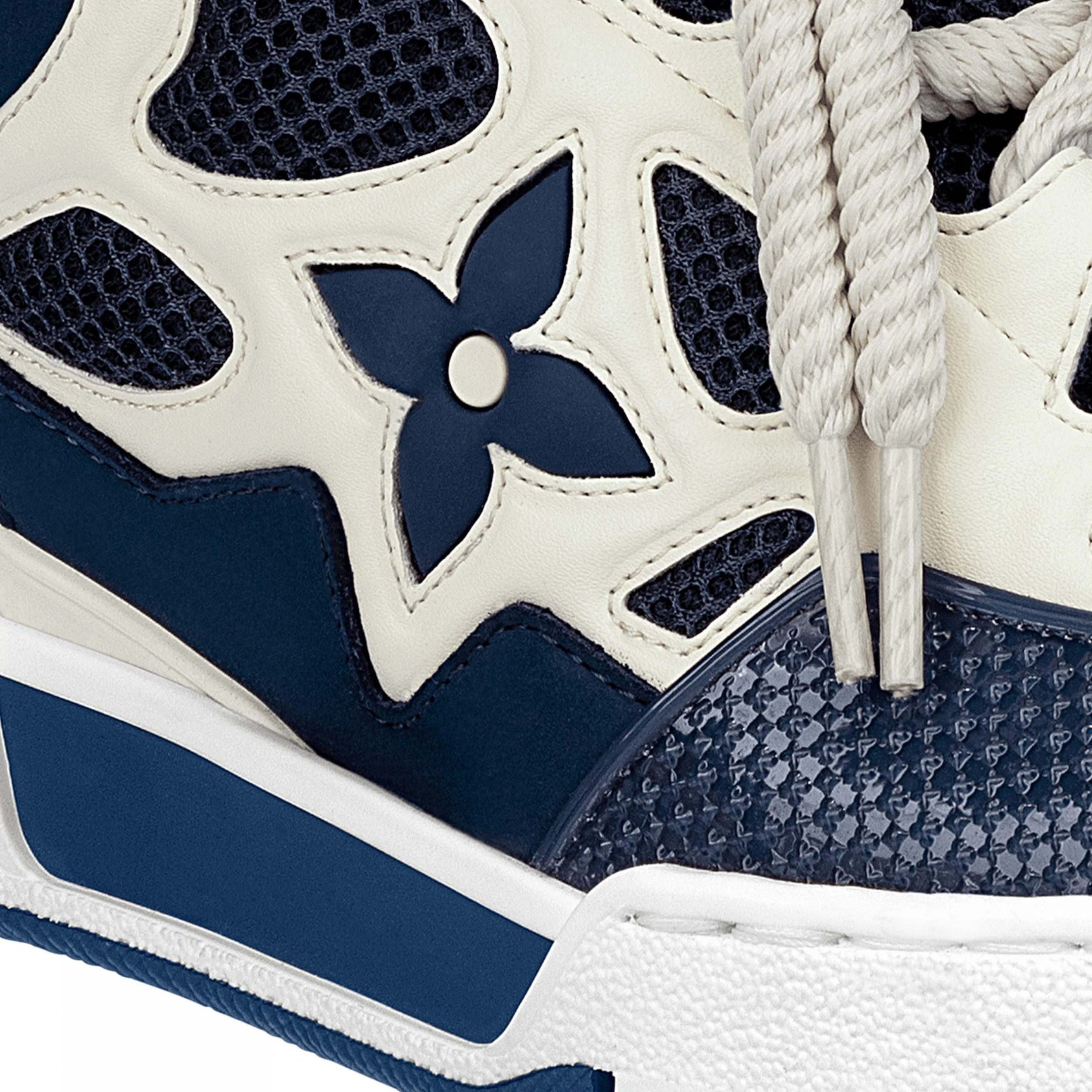 Replica bags Louis Vuitton LV Skate Sneaker Navy Blue Marine 1ACF1U