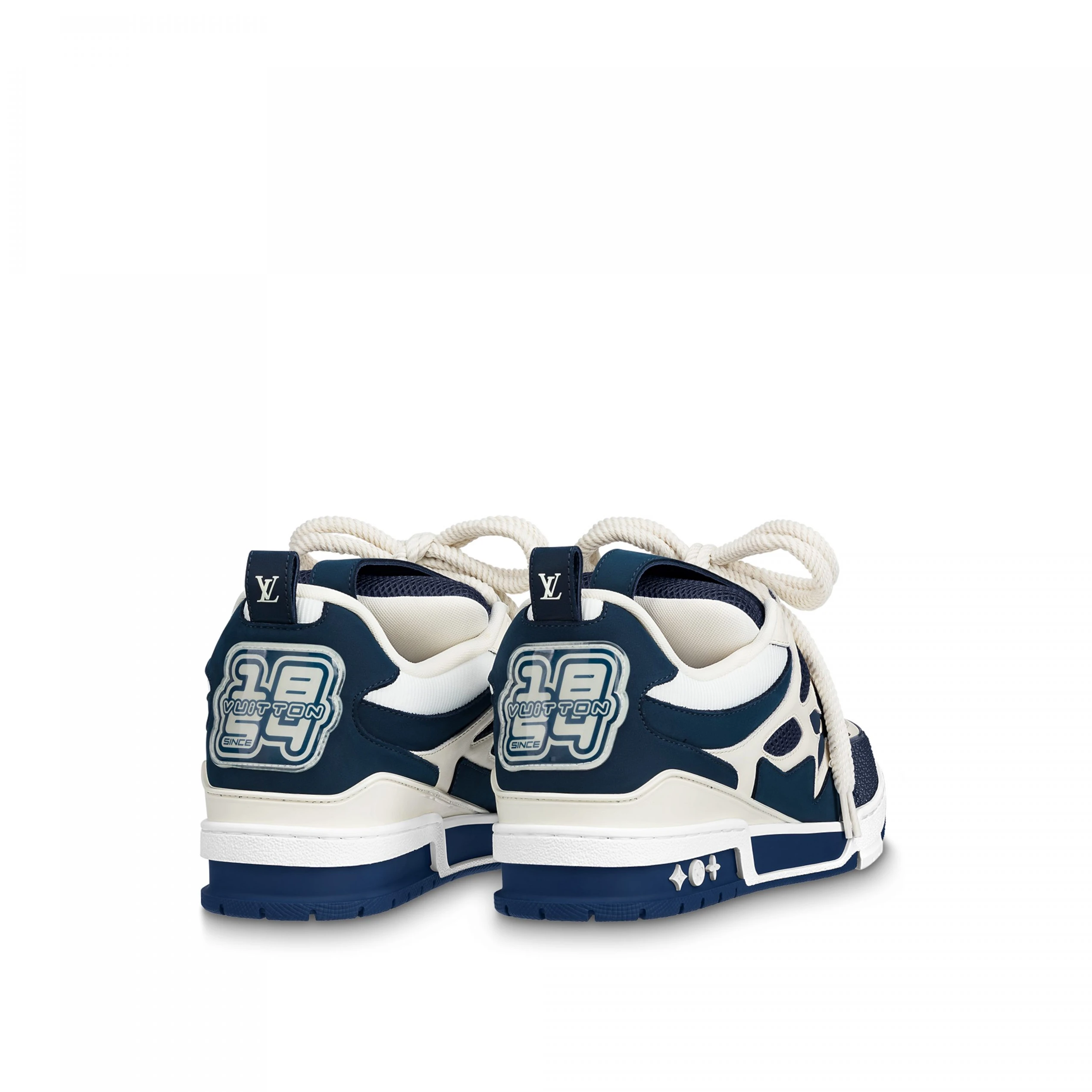 Replica bags Louis Vuitton LV Skate Sneaker Navy Blue Marine 1ACF1U