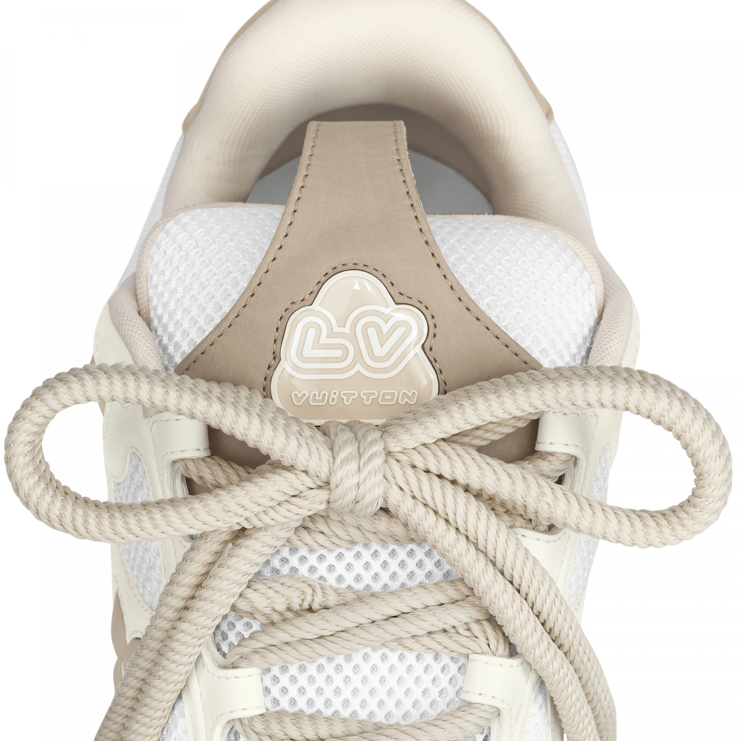 Top lv Louis Vuitton LV Skate Sneaker Since 54 Monogram Flowers Beige 1AARQG