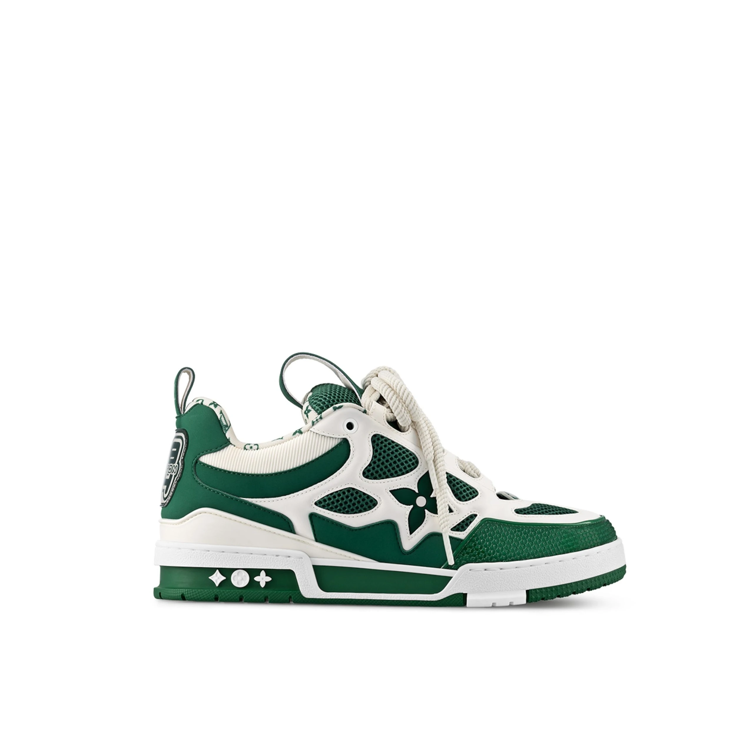 Louis Vuitton LV Skate Sneaker Since 54 Monogram Flowers Green 1AC51X