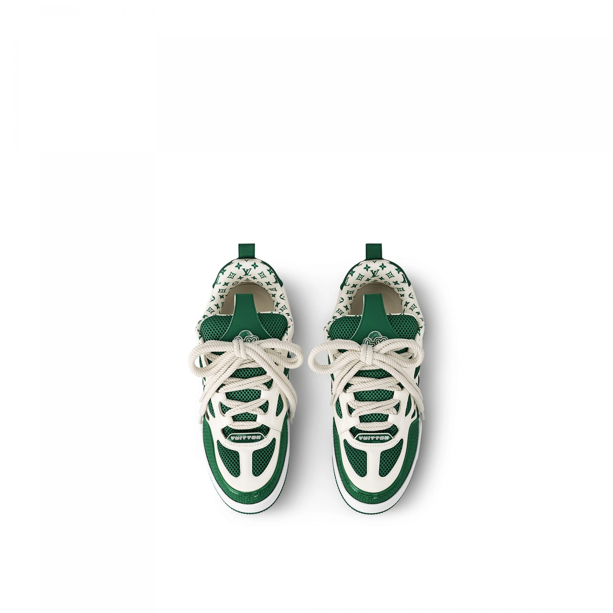 Louis vuitton locations Louis Vuitton LV Skate Sneaker Since 54 Monogram Flowers Green 1AC51X