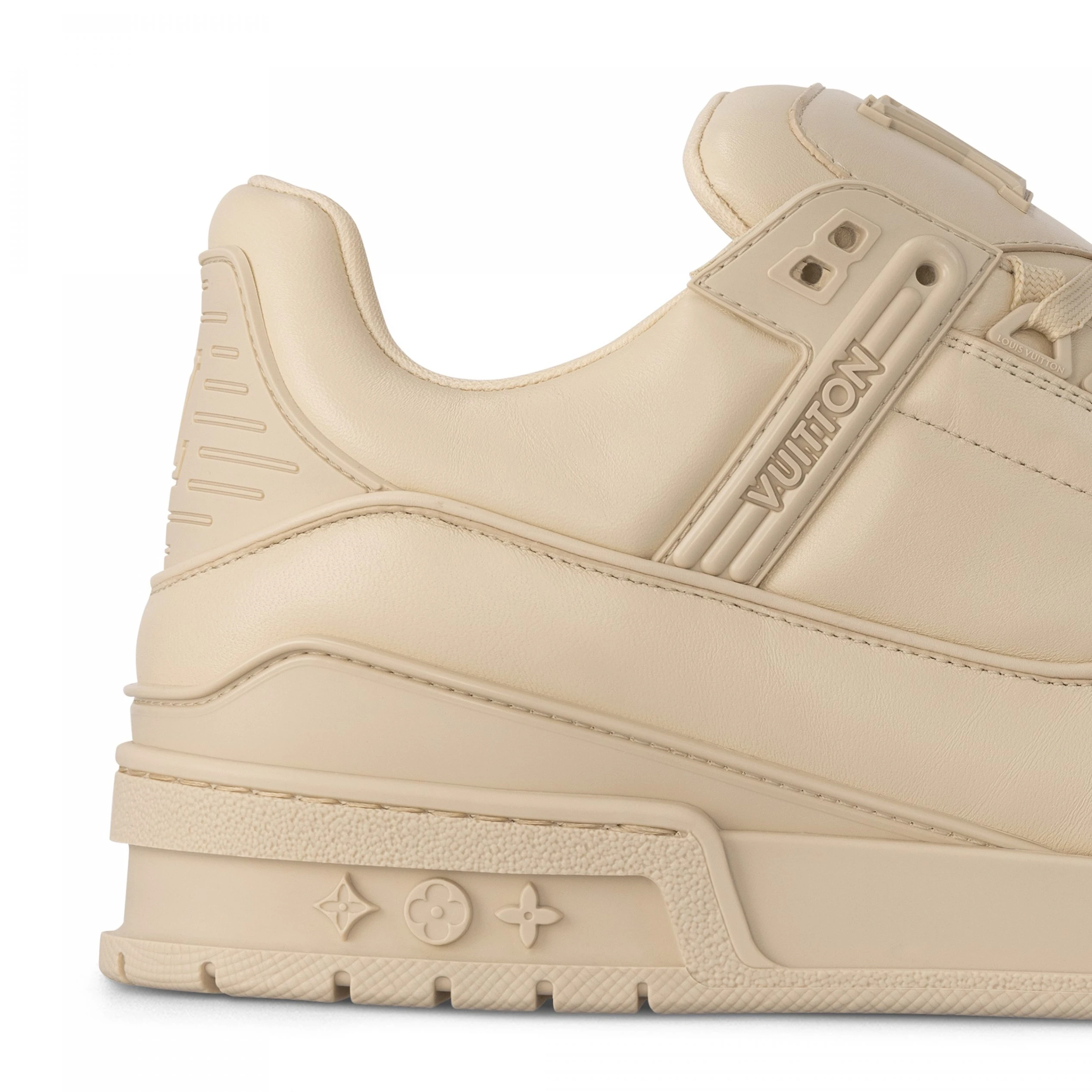 Replica bags lv Louis Vuitton LV Trainer Sneaker Calf leather Beige 1AC5BR