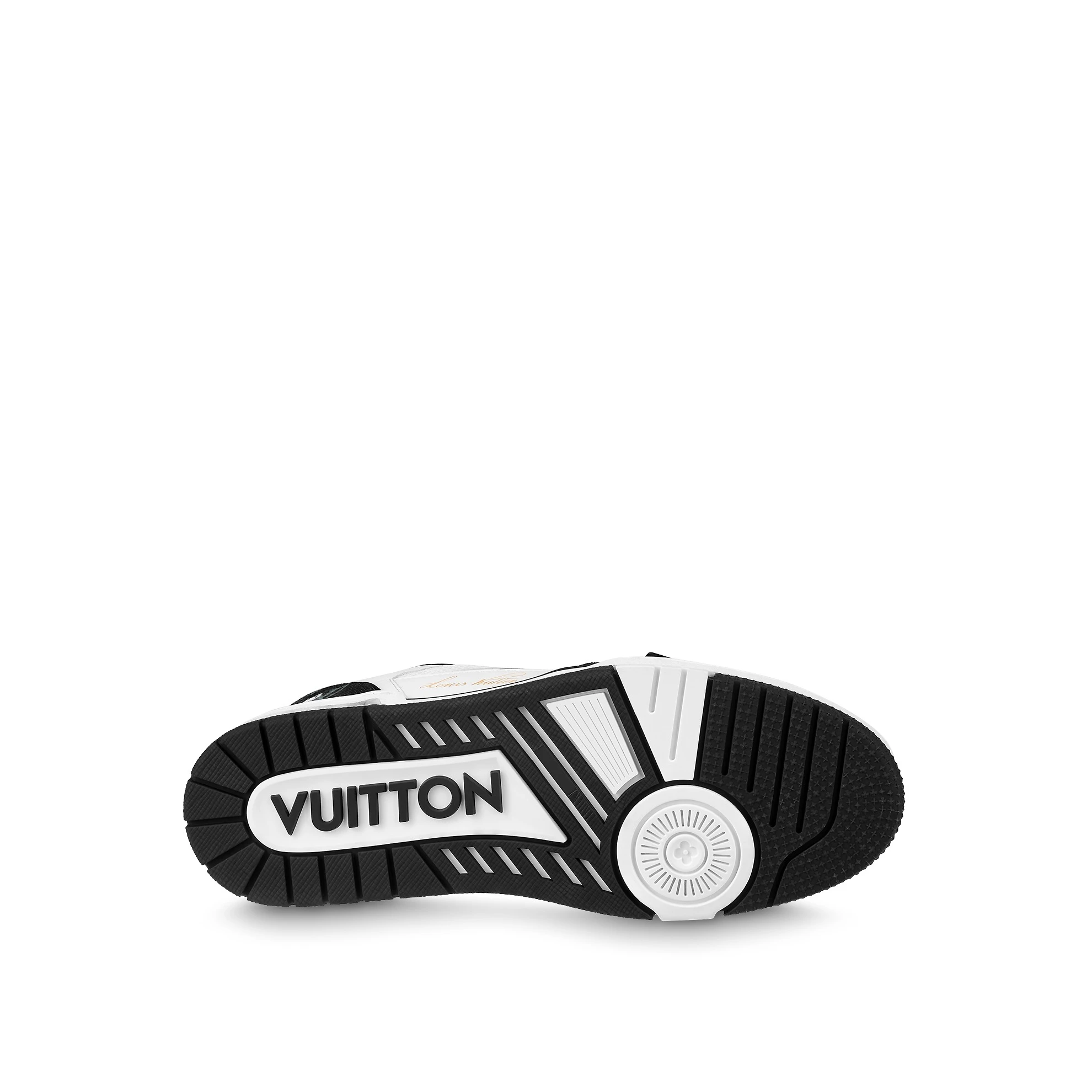 Top lv Louis Vuitton LV Trainer Sneaker Velcro strap Monogram denim Black 1A9ZAU