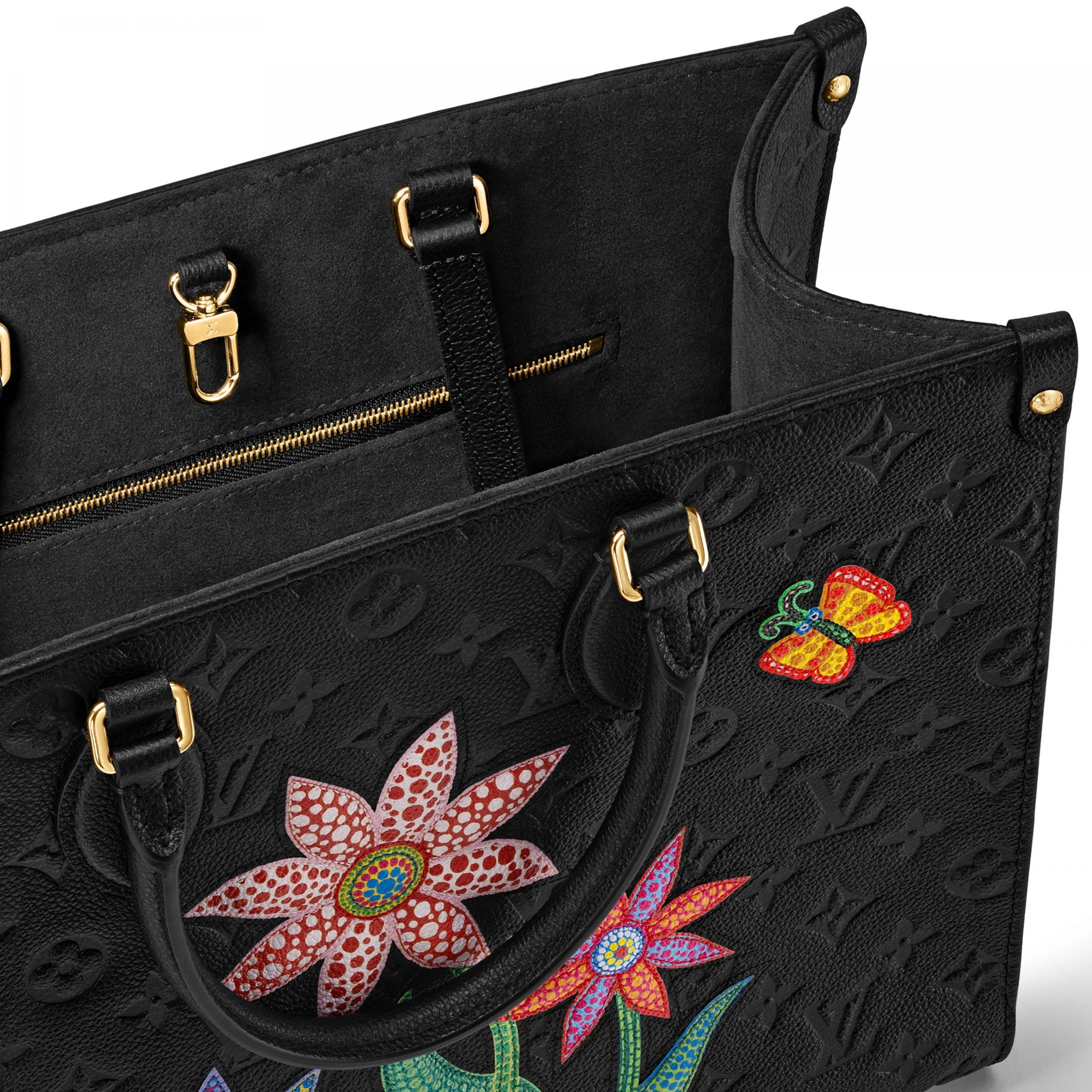 Replica bag Louis Vuitton LV x YK OnTheGo MM M46416 Black