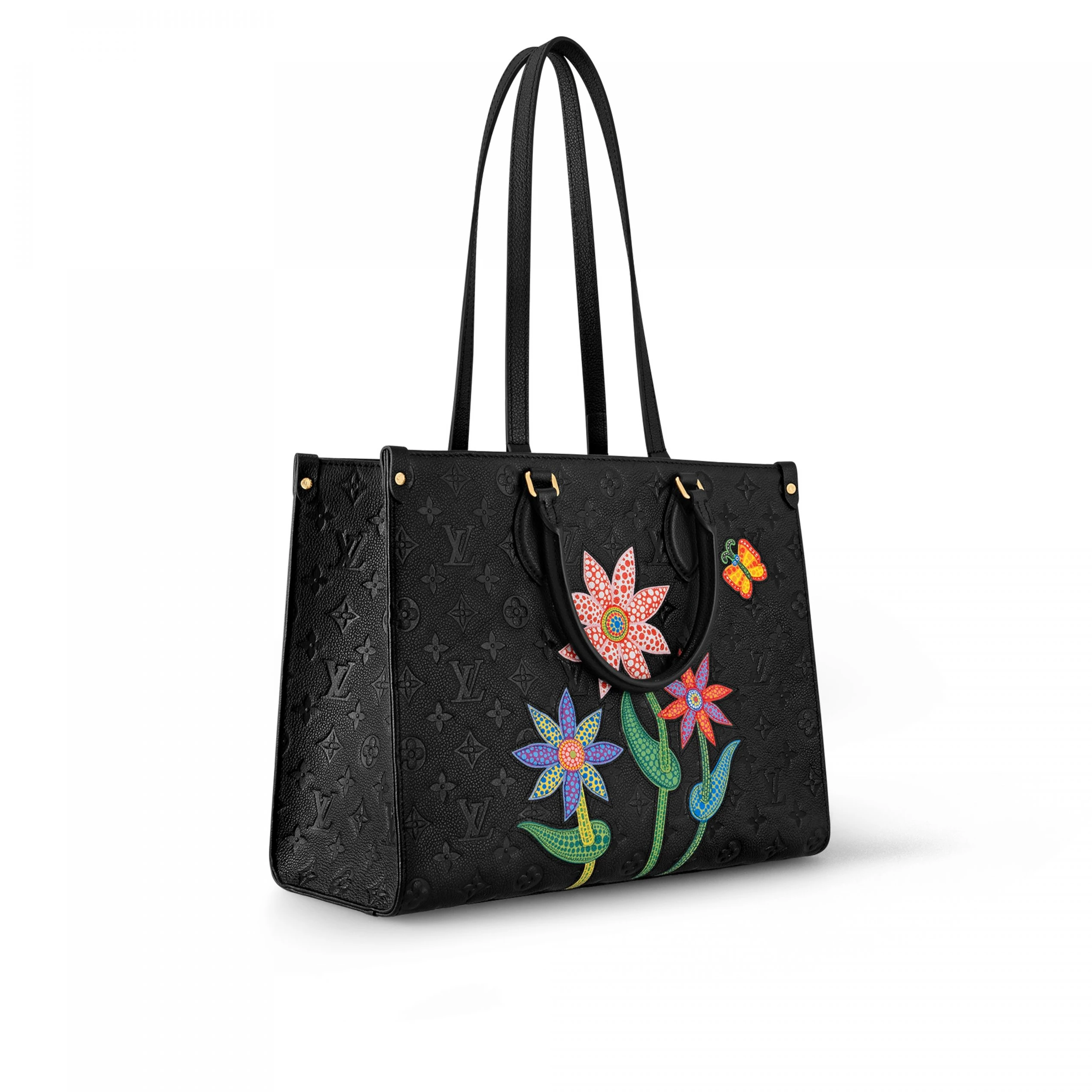 Replica bag Louis Vuitton LV x YK OnTheGo MM M46416 Black