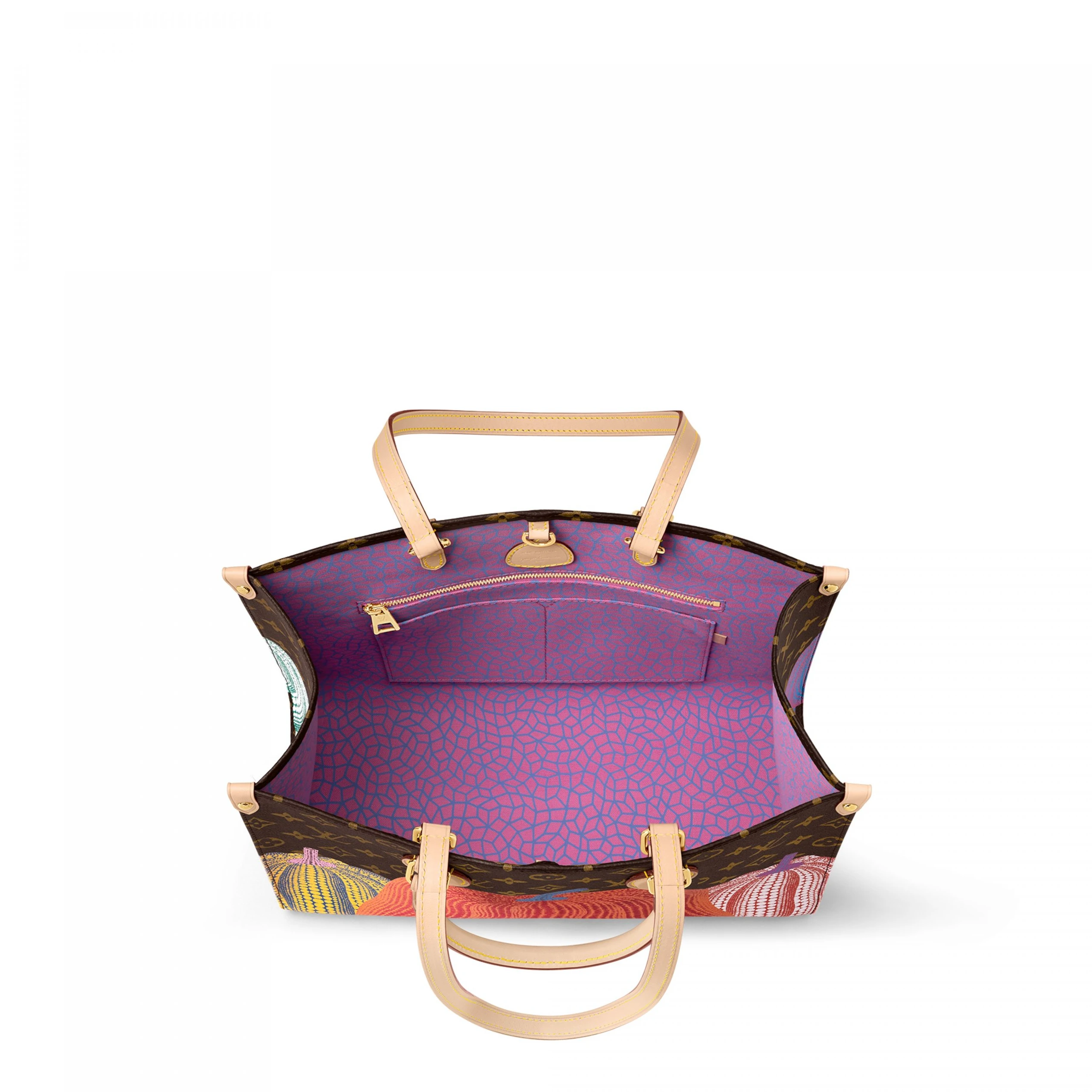 Mythick ru Louis Vuitton LV x YK OnTheGo MM M46466 Pumpkin print