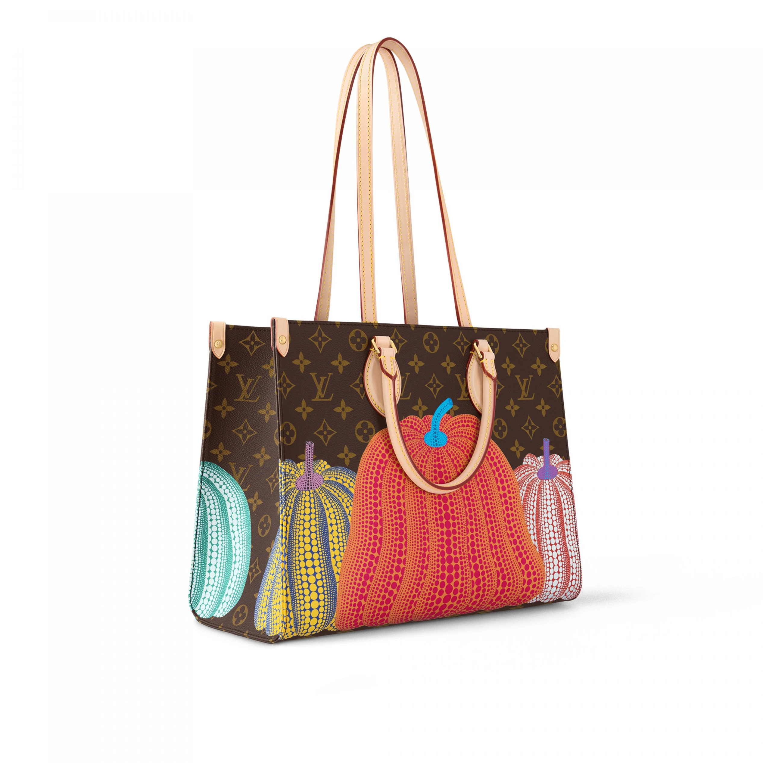 Mythick ru Louis Vuitton LV x YK OnTheGo MM M46466 Pumpkin print