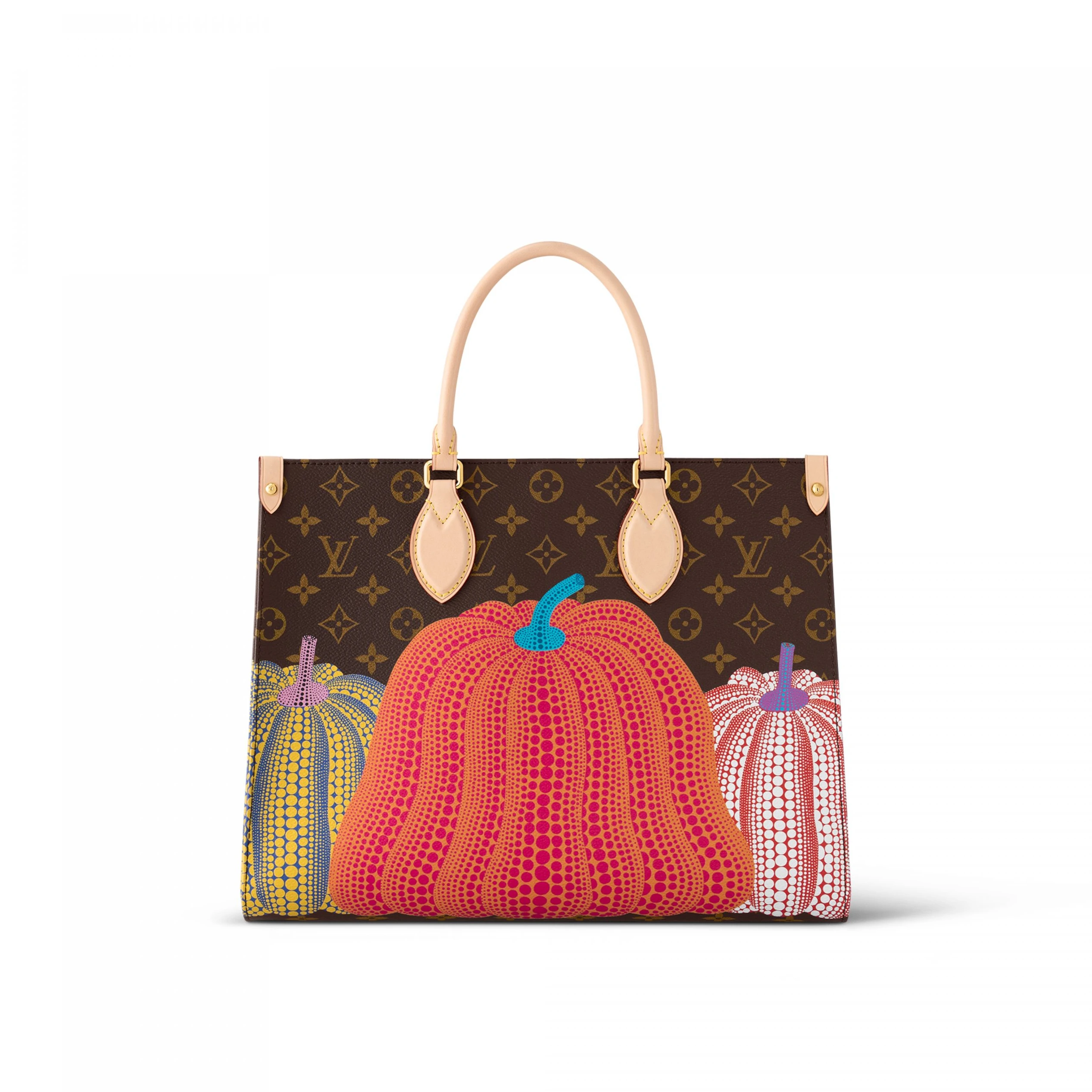 Louis Vuitton LV x YK OnTheGo MM M46466 Pumpkin print