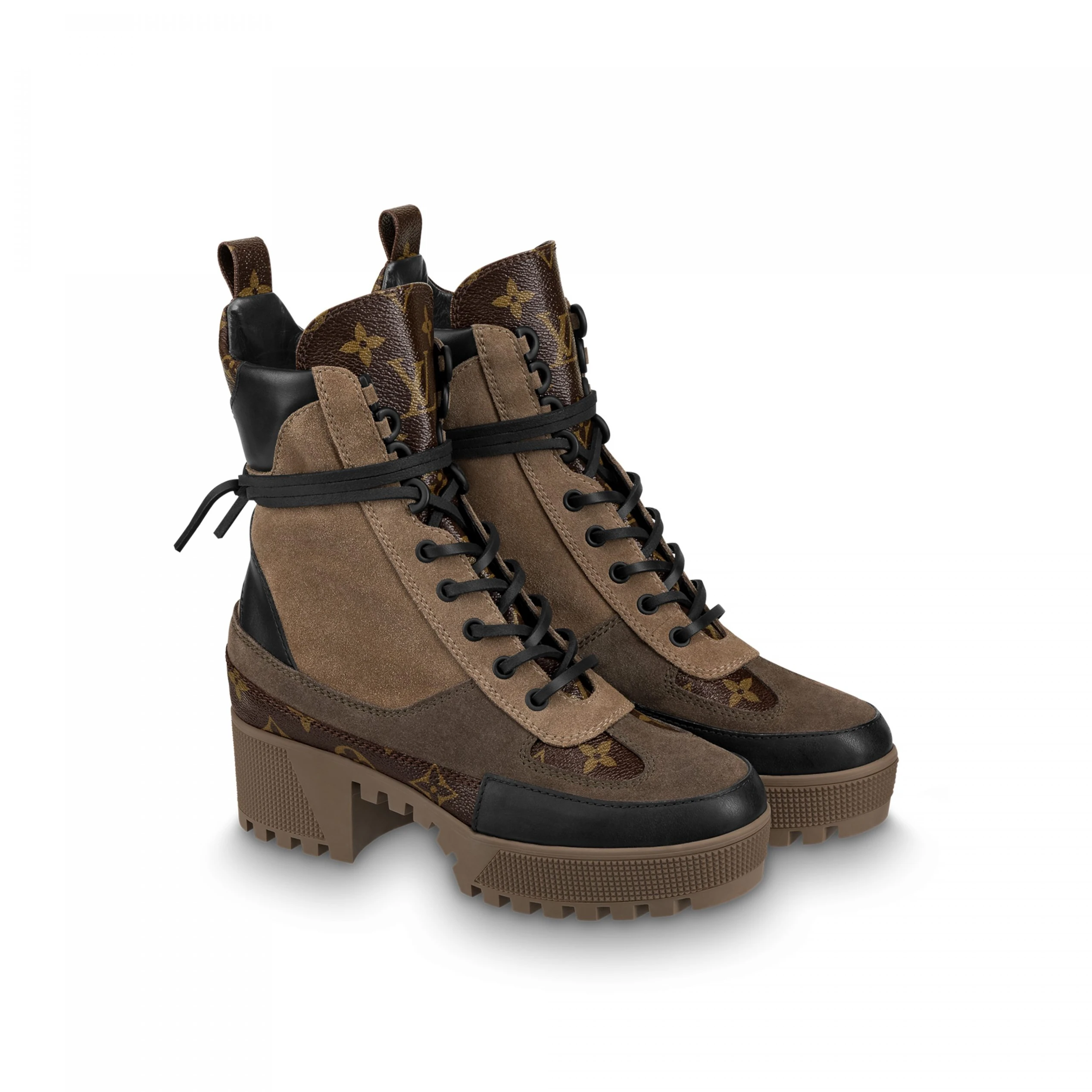 Louis vuitton locations Louis Vuitton Laureate Platform Desert Boot Beige 1A4XYE