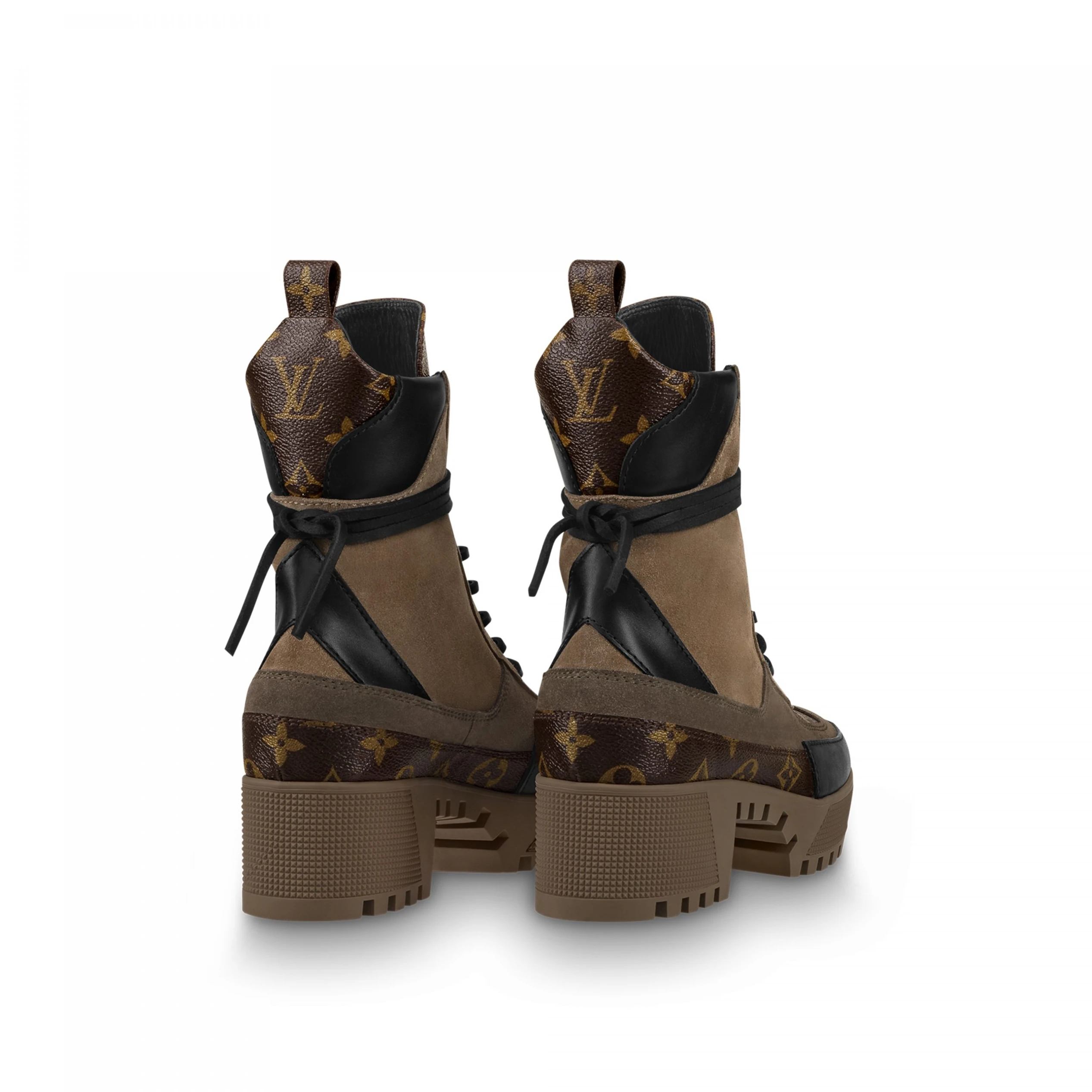 Louis vuitton locations Louis Vuitton Laureate Platform Desert Boot Beige 1A4XYE
