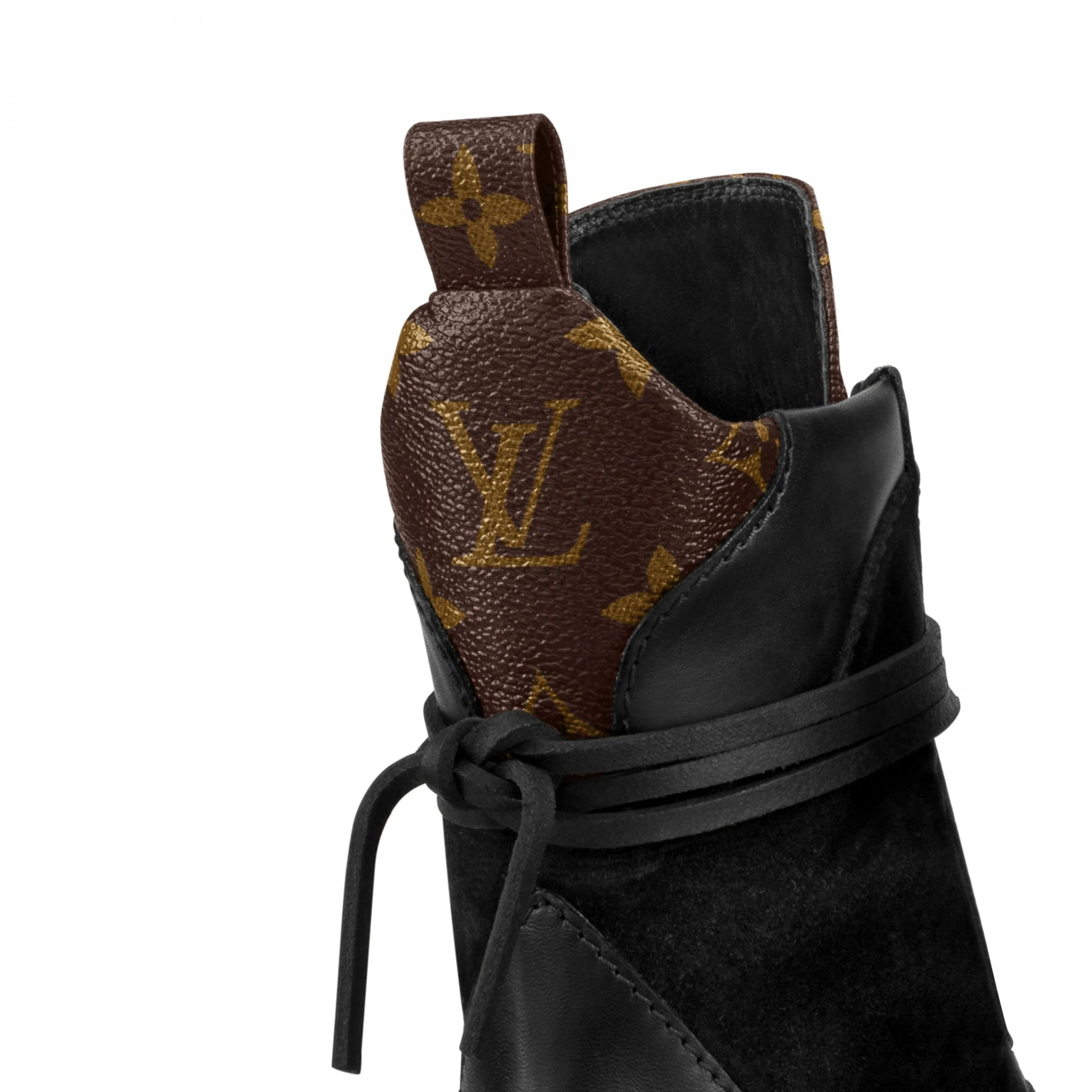 Lv belts replica Louis Vuitton Laureate Platform Desert Boot Black 1A4XXZ