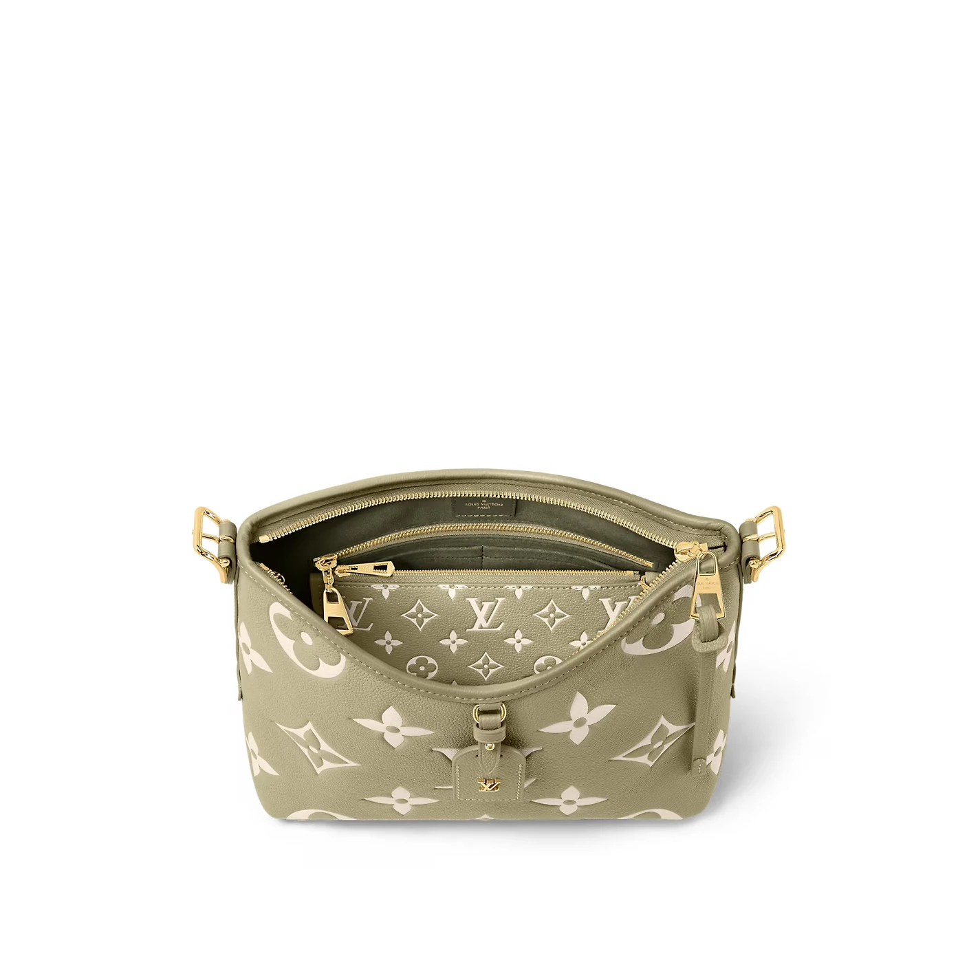 Replica bags lv Louis Vuitton Light Khaki Cream M46672 CarryAll PM