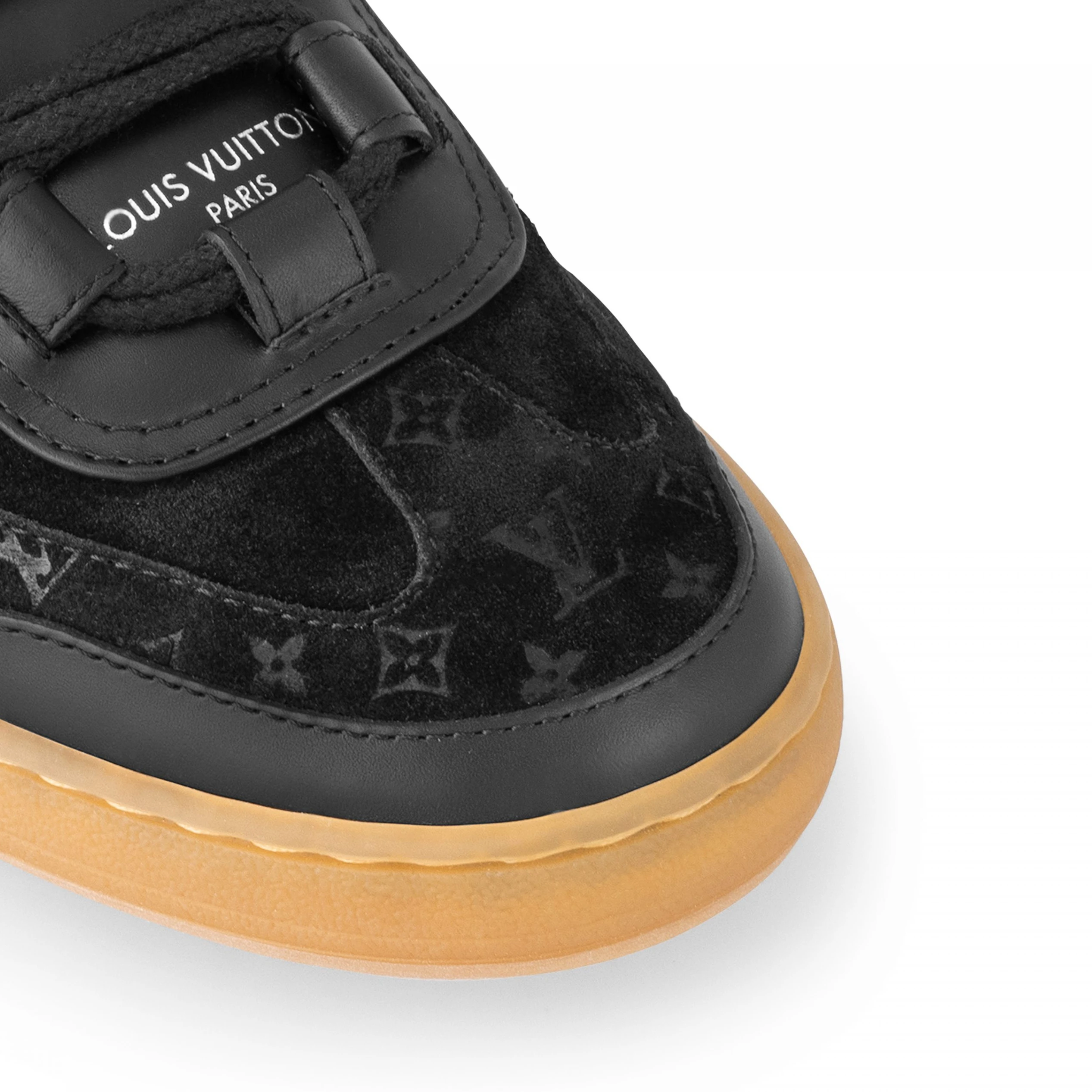 Mythick ru Louis Vuitton Lous Open Back Sneaker Black 1ACAE7