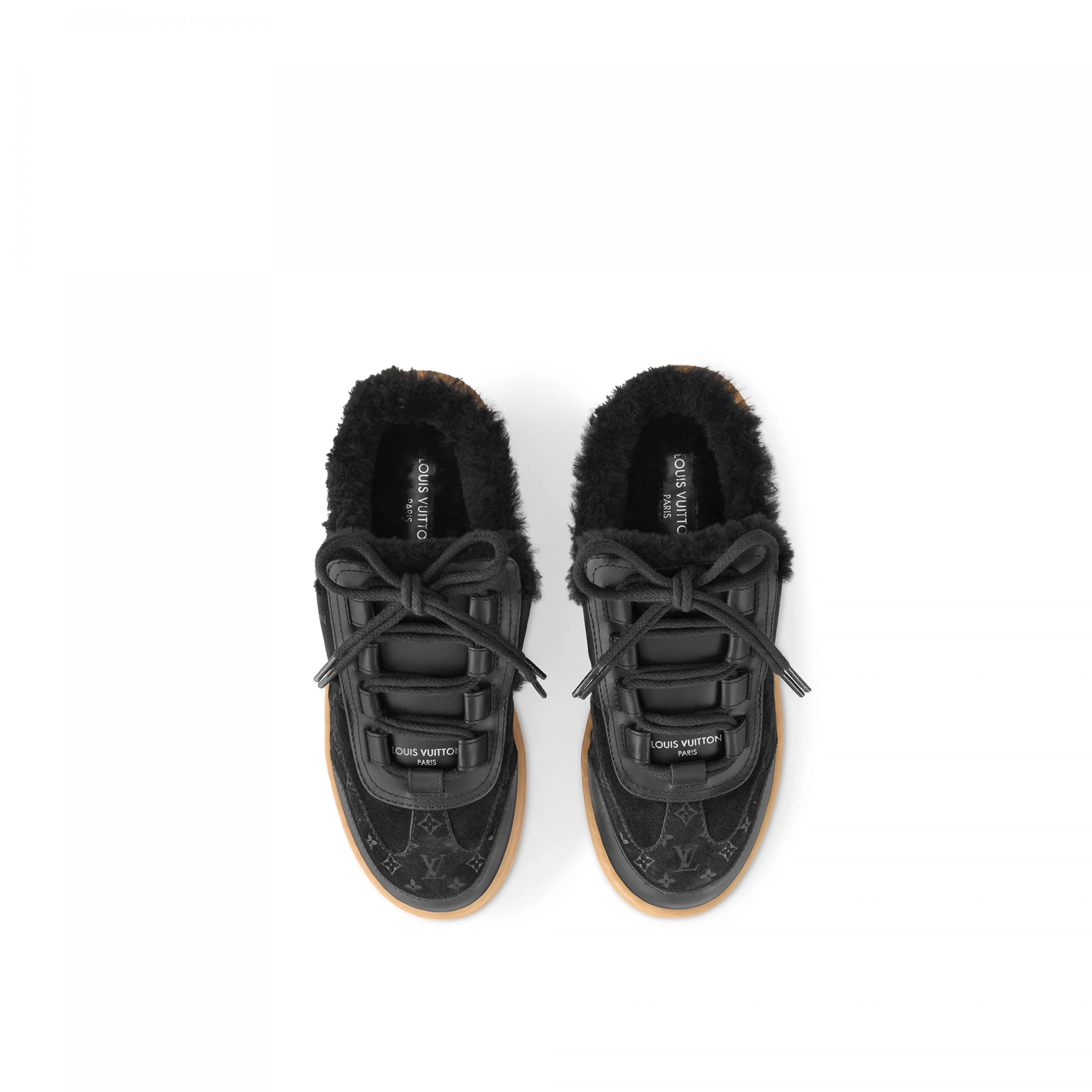 Mythick ru Louis Vuitton Lous Open Back Sneaker Black 1ACAE7