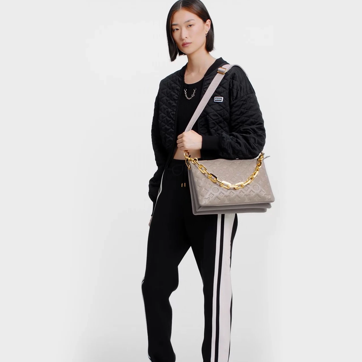 Louis vuitton locations Louis Vuitton M20771 Coussin MM Grey