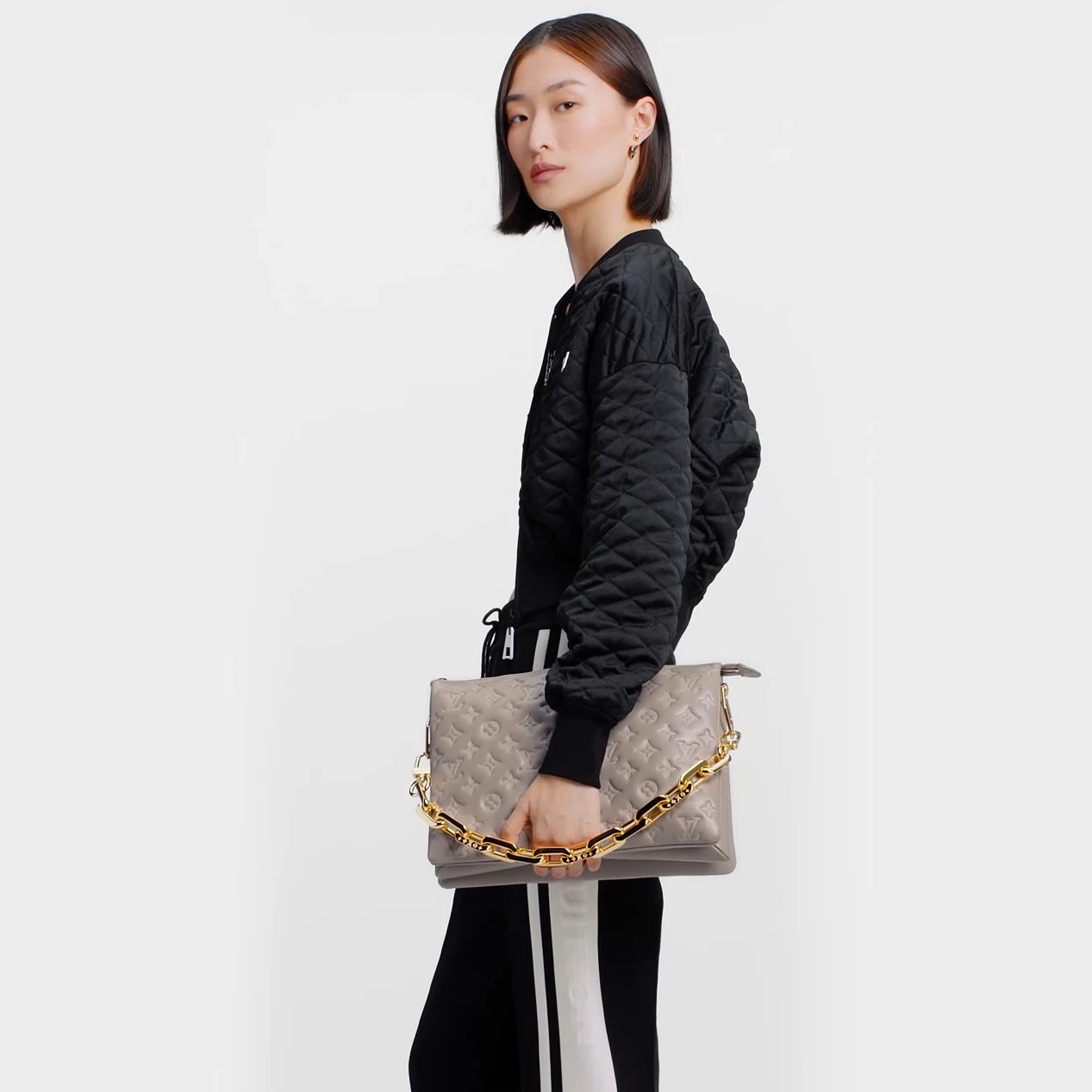Louis vuitton locations Louis Vuitton M20771 Coussin MM Grey