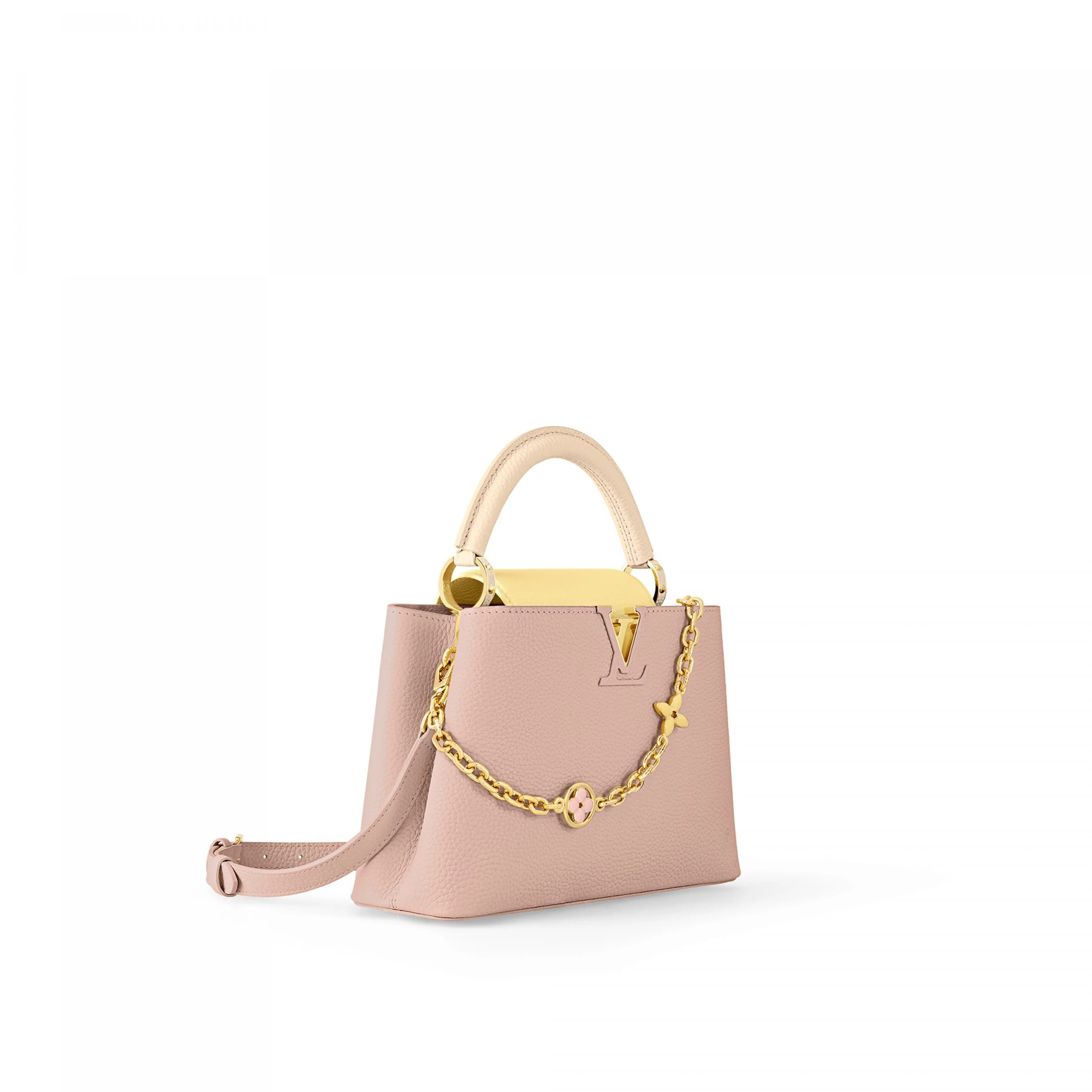 Top lv Louis Vuitton M22514 Capucines BB Powdered Beige
