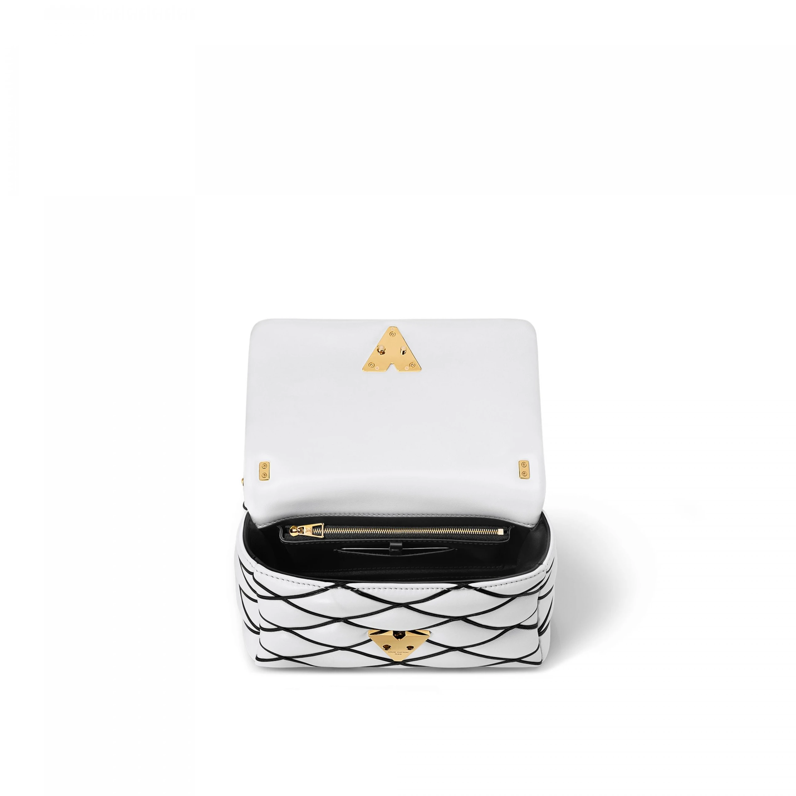 Louis vuitton locations Louis Vuitton M22890 GO-14 MM White Black