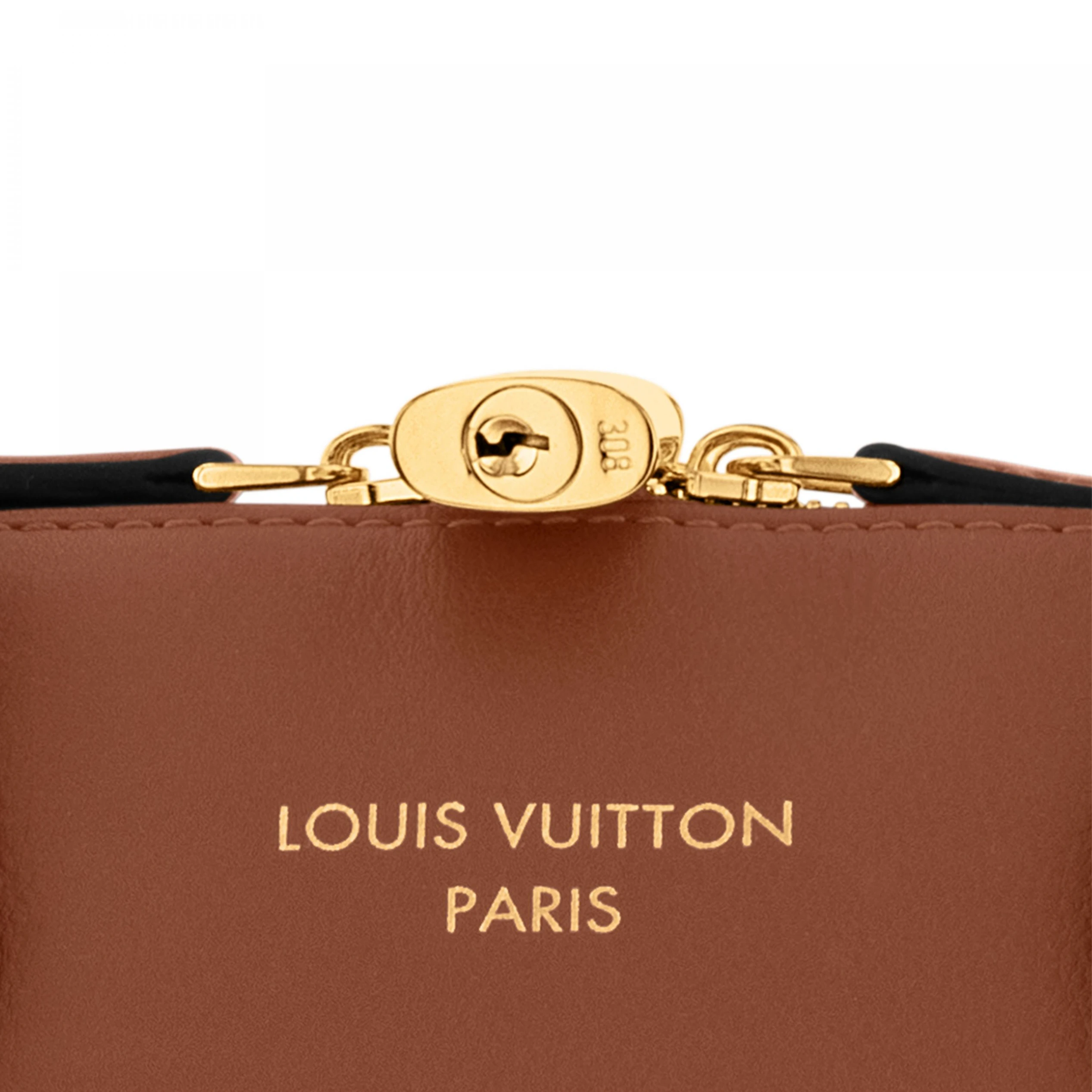 Top lv Louis Vuitton M22925 Lock It MM Gold