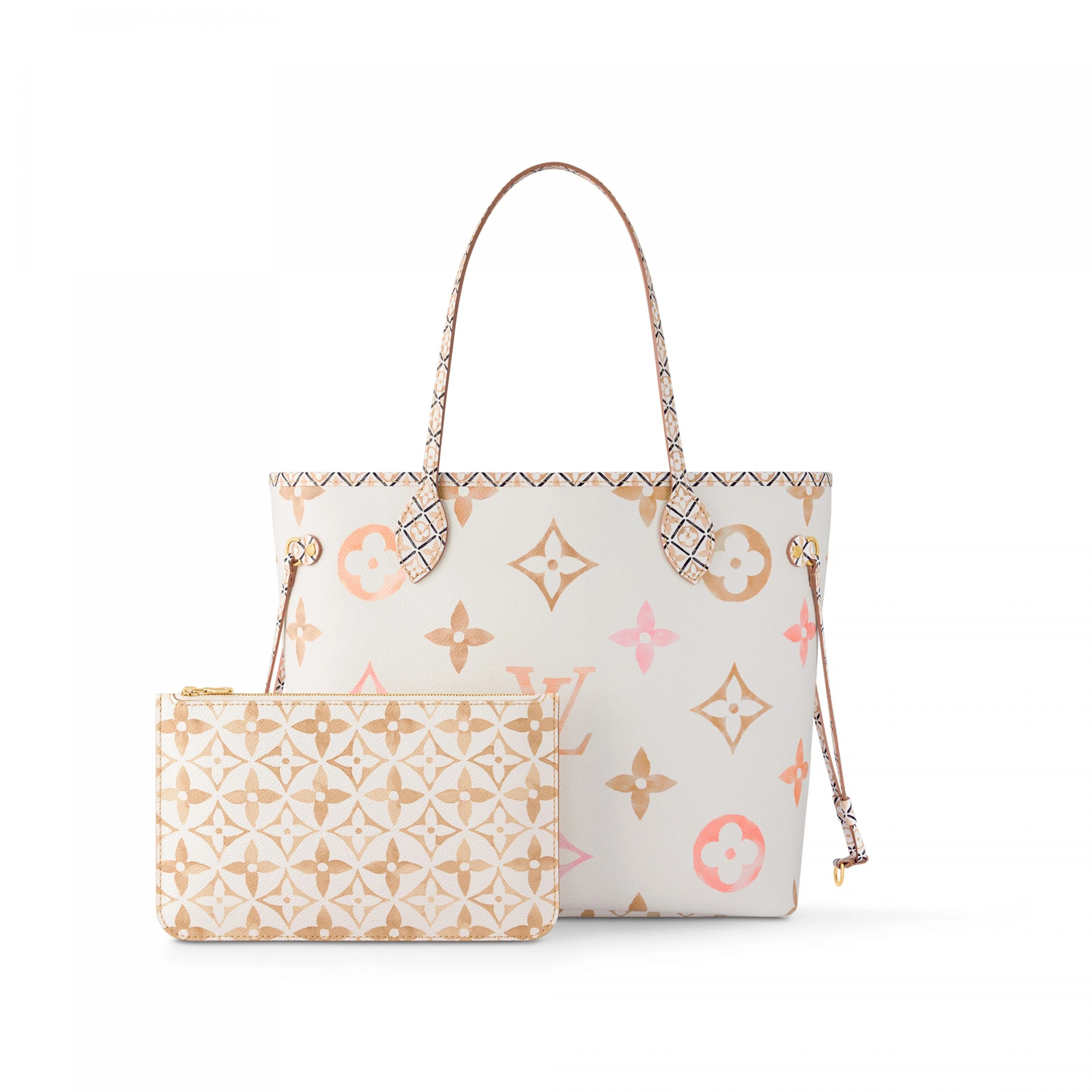 Replica bag Louis Vuitton M22978 Neverfull MM Beige Monogram