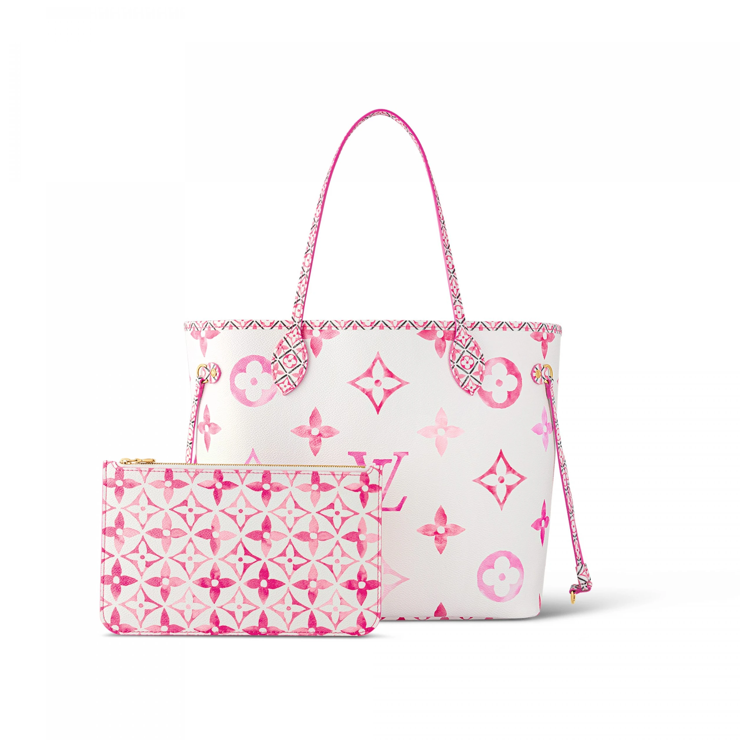 Lv belts replica Louis Vuitton M22980 Neverfull MM Pink Monogram