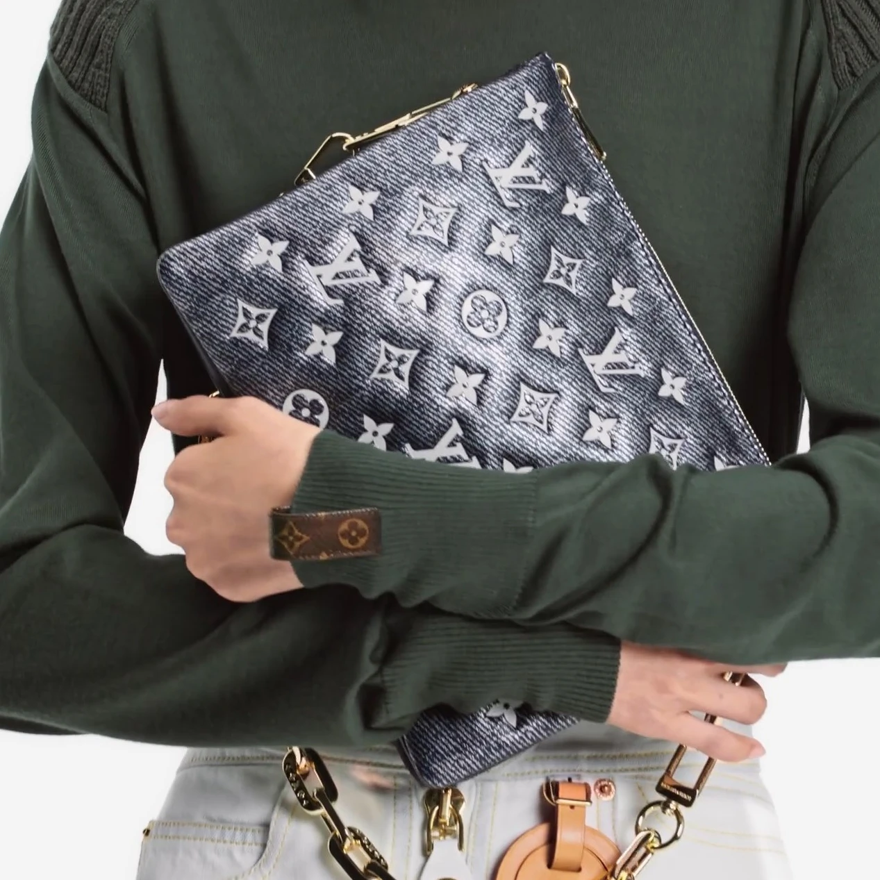 Replica bags lv Louis Vuitton M23071 Coussin PM Blue