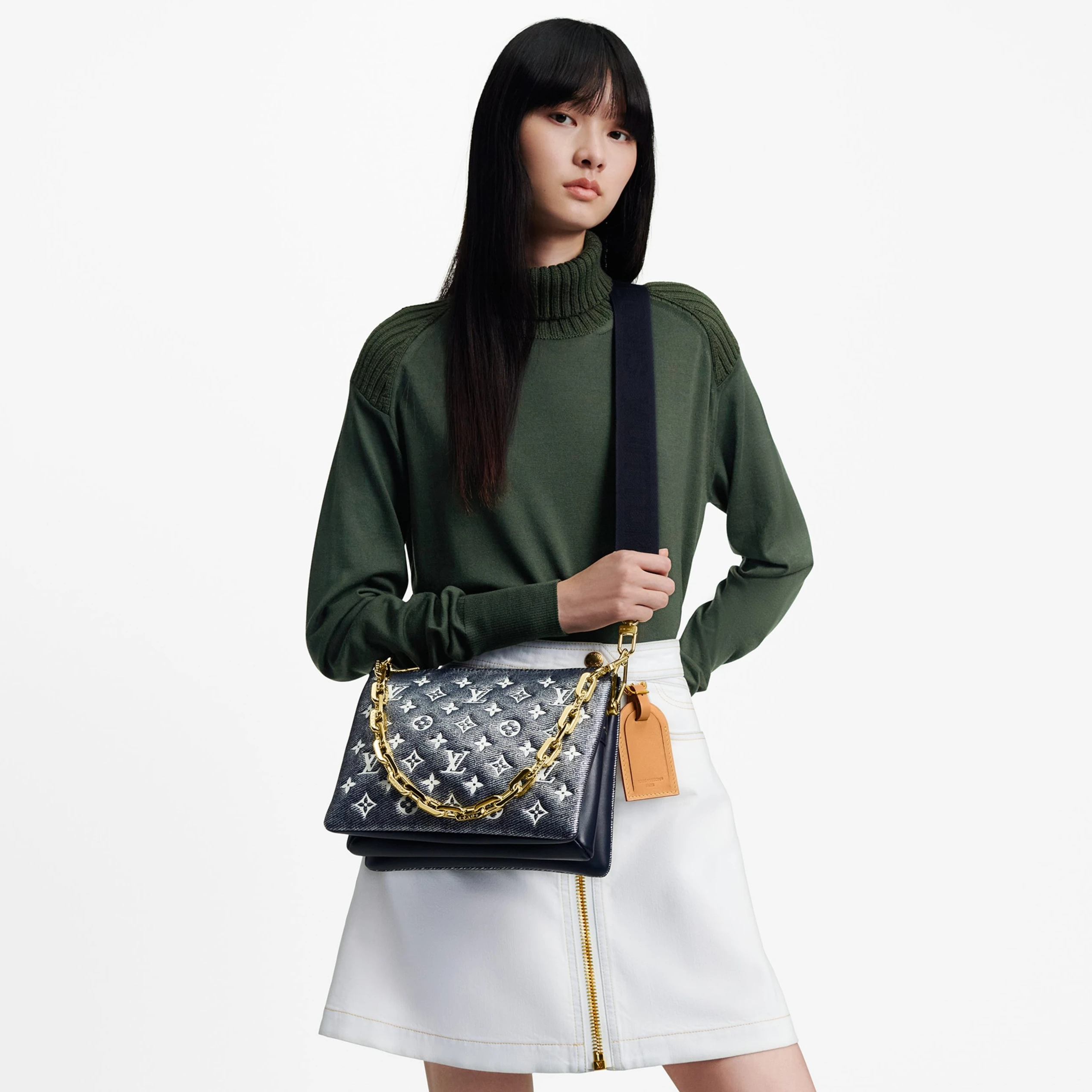 Replica bags lv Louis Vuitton M23071 Coussin PM Blue