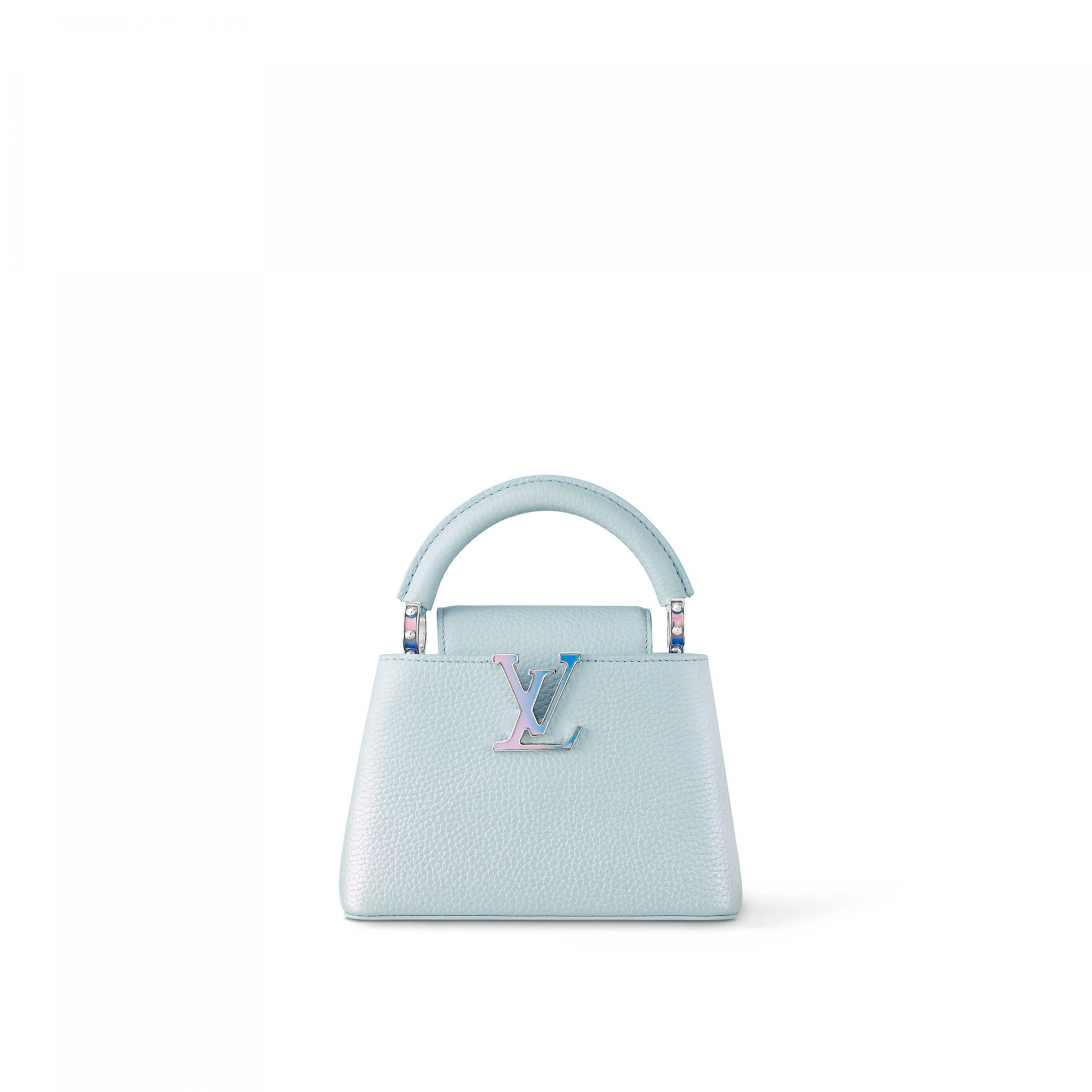 Louis Vuitton M23289 LV SKI Capucines Mini Blue Glacier