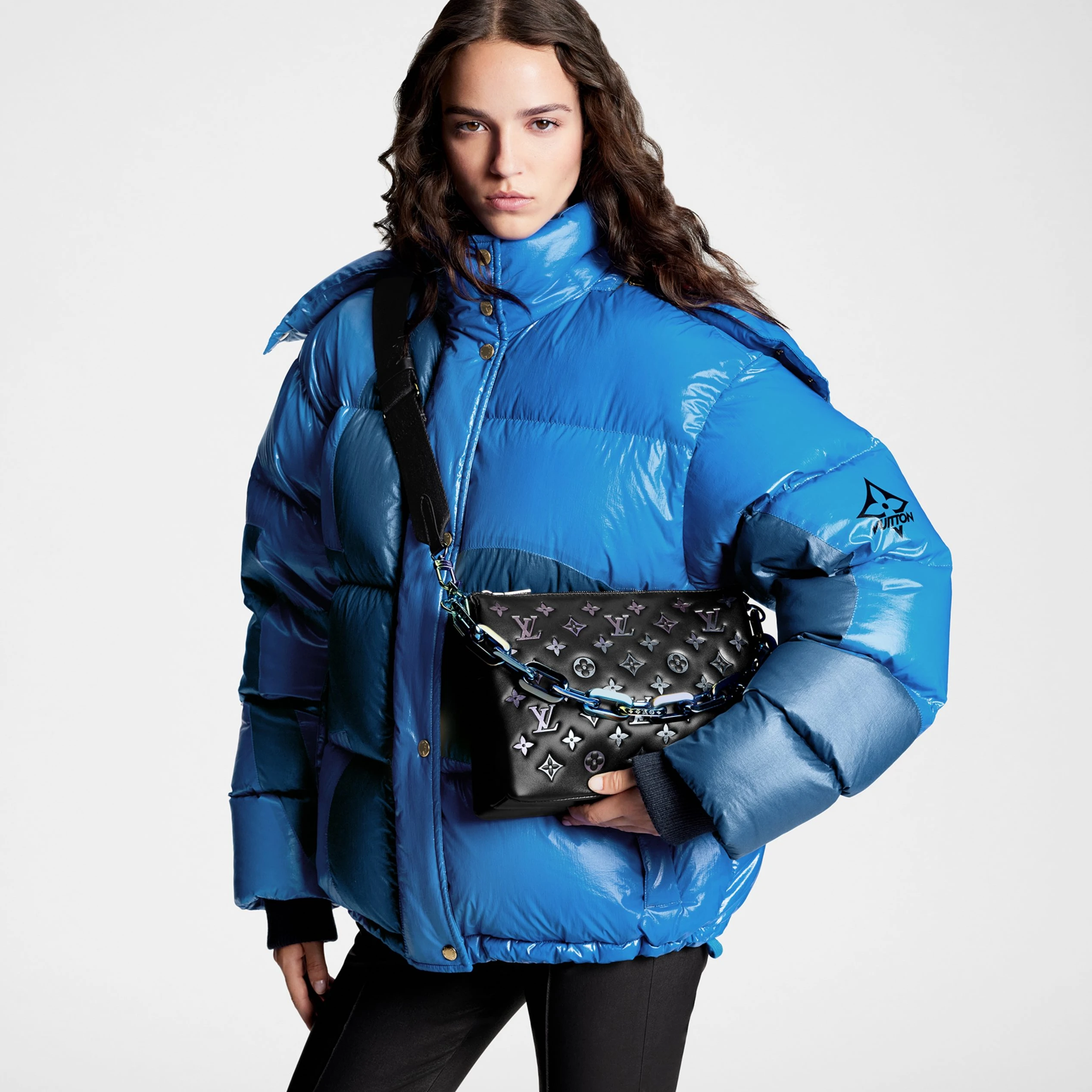 Top lv Louis Vuitton M23618 LV SKI Coussin PM Black