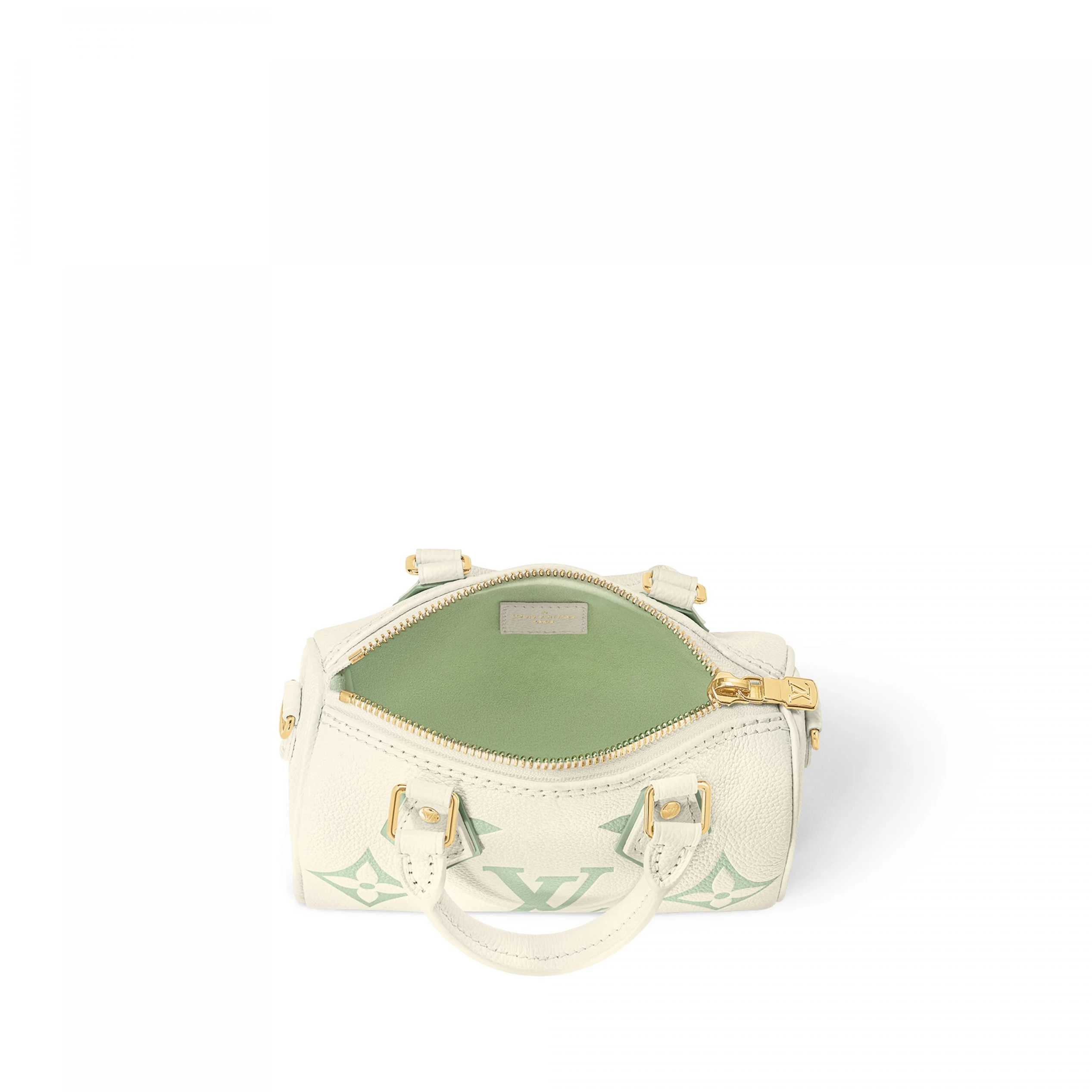 Mythick Louis Vuitton M24169 Nano Speedy Matcha Green