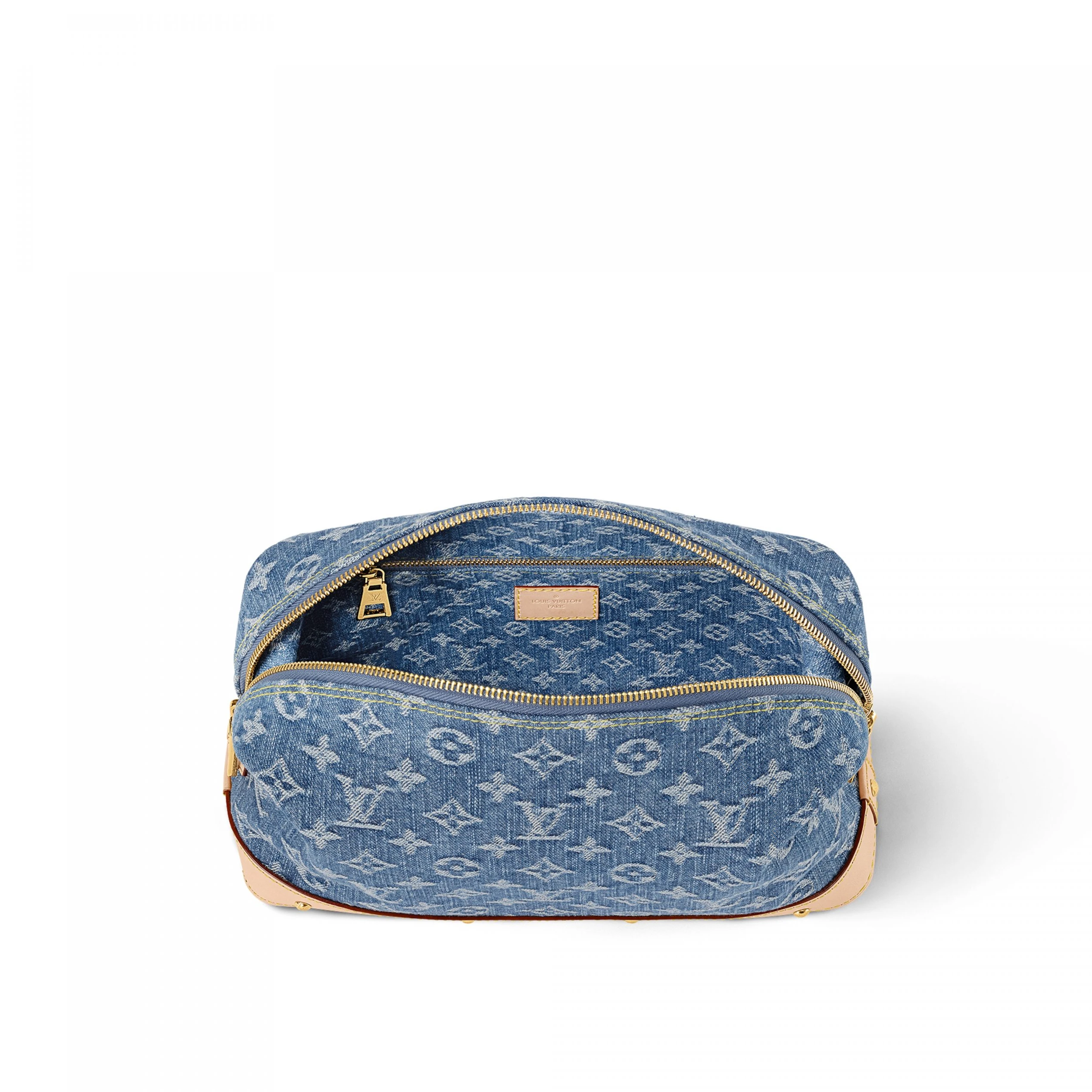 Mythick ru Louis Vuitton M24317 Pochette Cosmétique GM Denim Blue