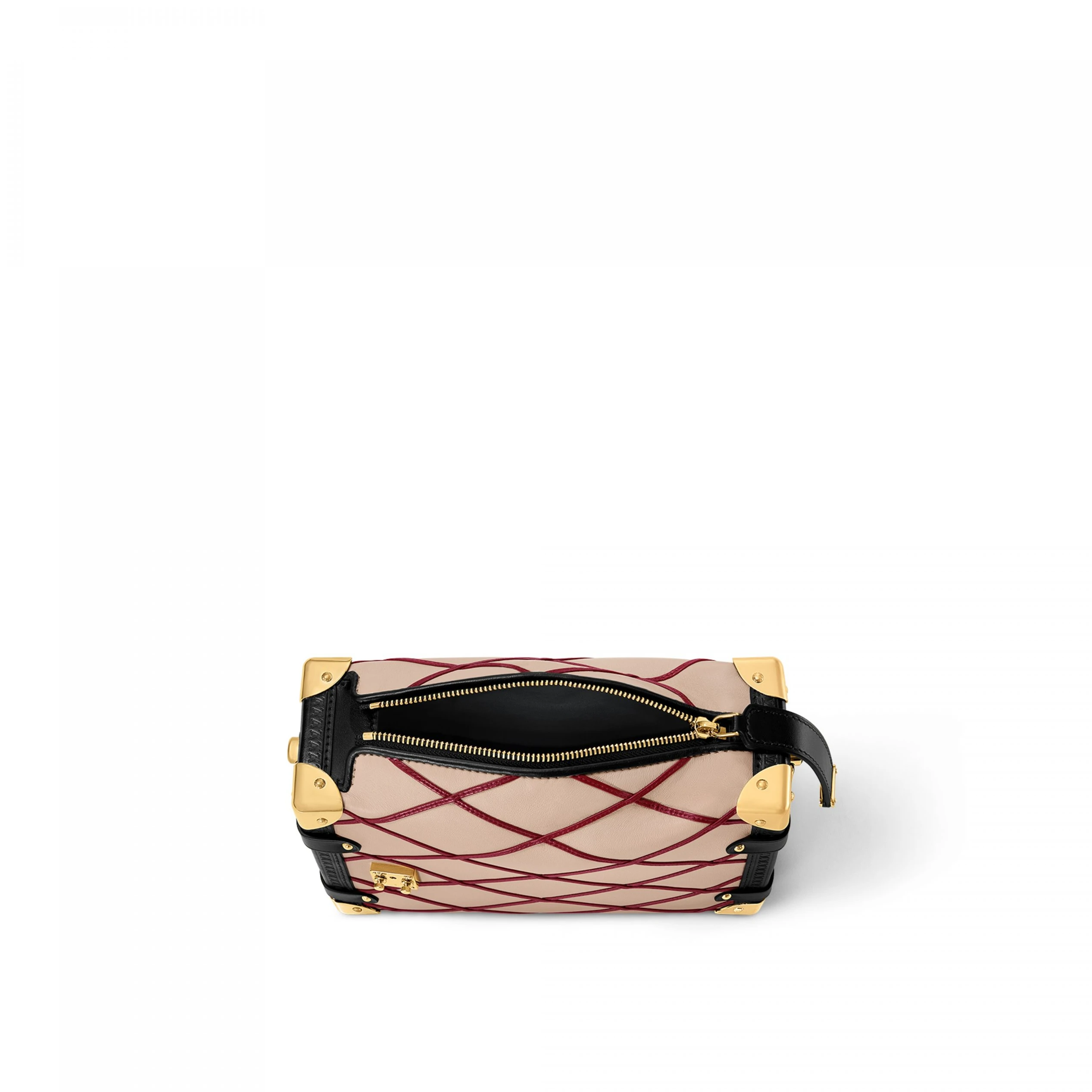 Mythick ru Louis Vuitton M24403 Side Trunk MM Malletage Beige Red