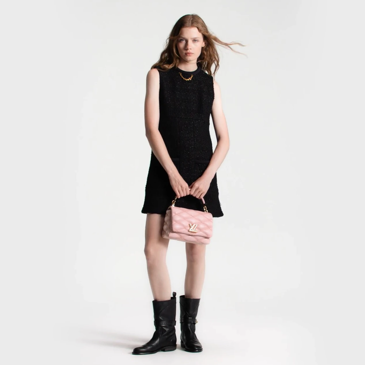 Louis vuitton locations Louis Vuitton M24465 GO-14 MM Rosabella Pink