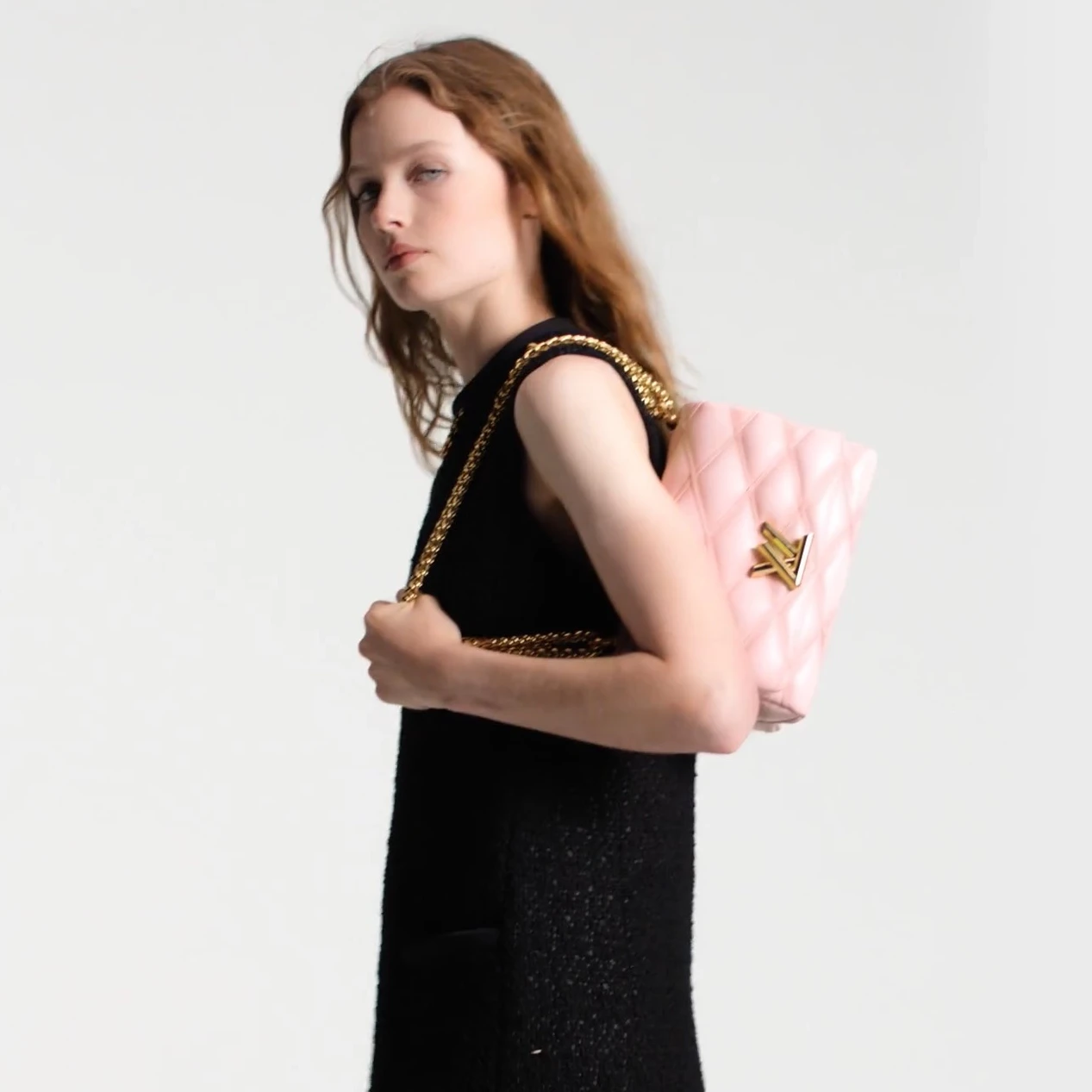 Louis vuitton locations Louis Vuitton M24465 GO-14 MM Rosabella Pink